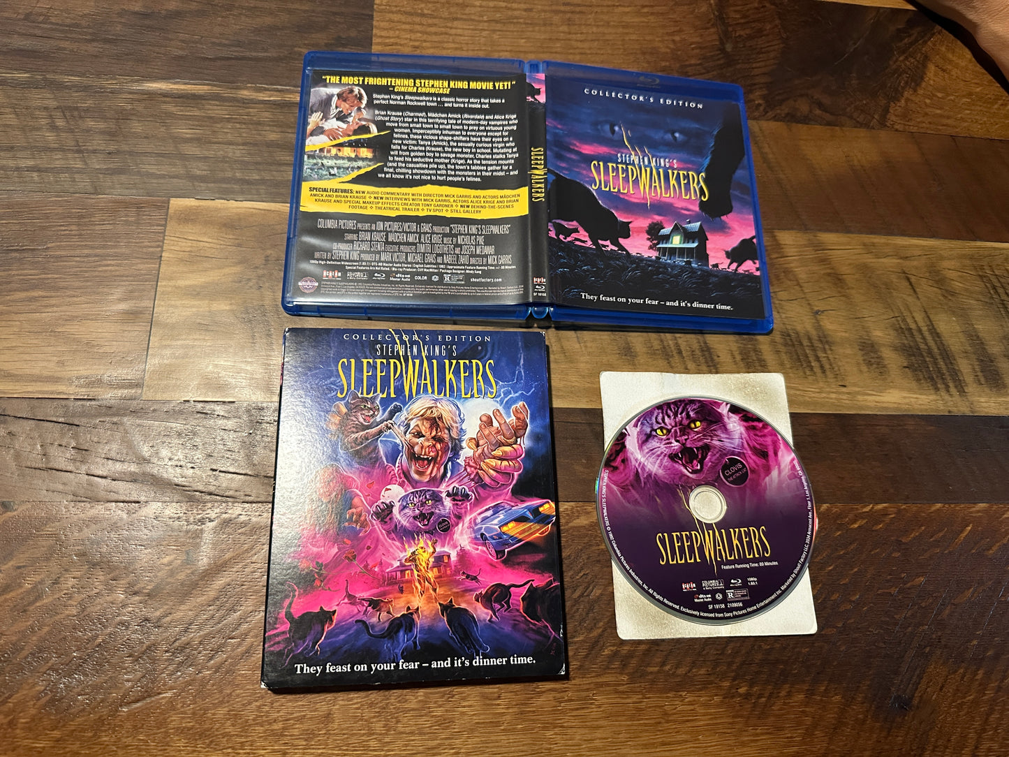 Sleepwalkers (Blu ray, Scream Factory, Slipcover, Collector’s Edition)