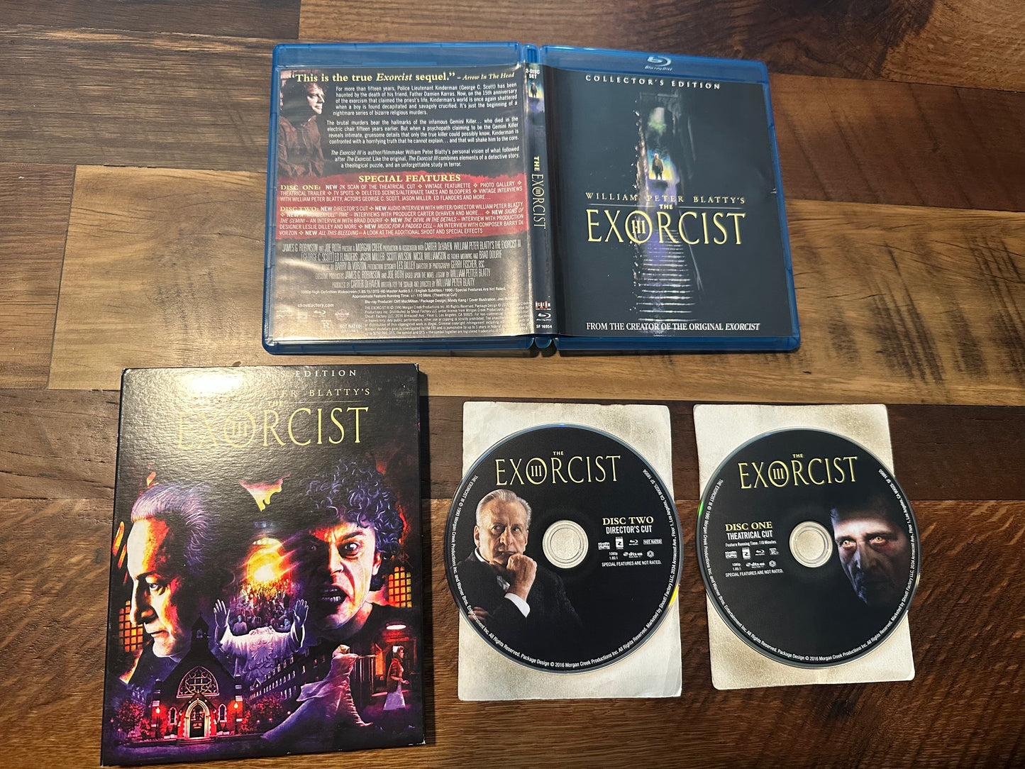 The Exorcist III Blu ray-Scream Factory-Collector’s Edition-Slipcover