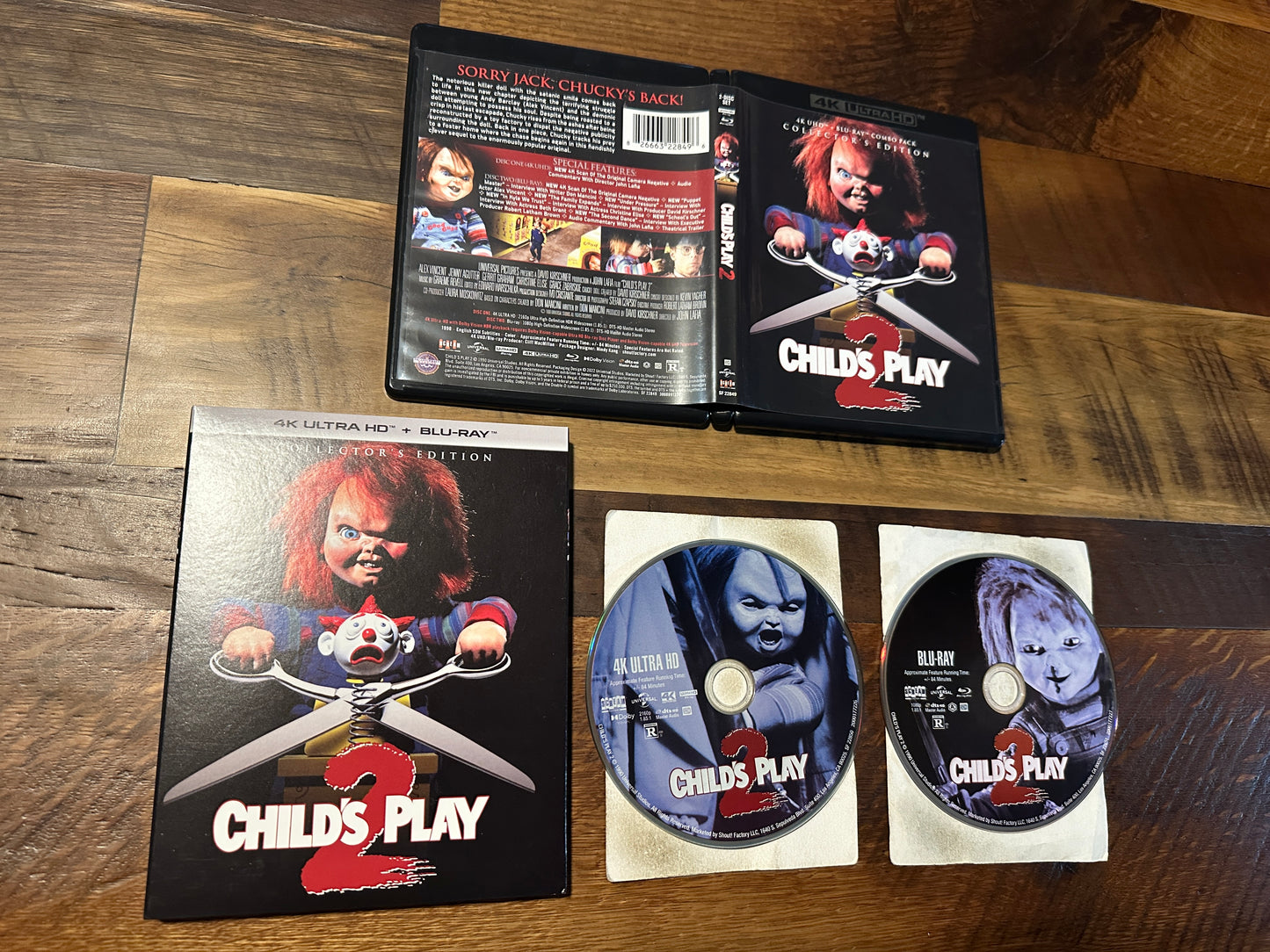 Child’s Play 2 (4K Ultra HD/Blu ray, Scream Factory, Slipcover, Collector’s Ed)