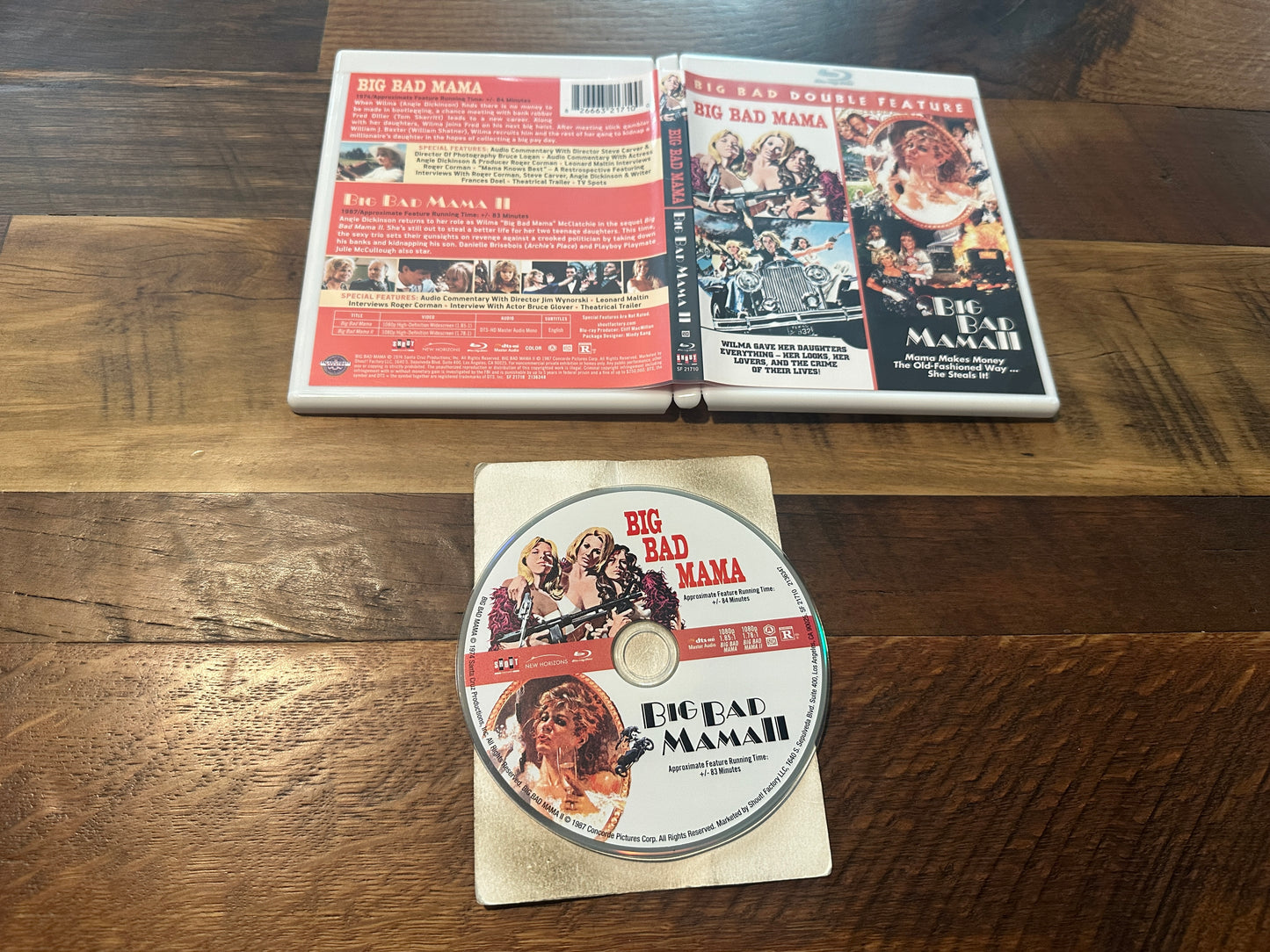 Big Bad Mama Big Bad Mama II (Blu Ray, Scream Factory, Double Feature)