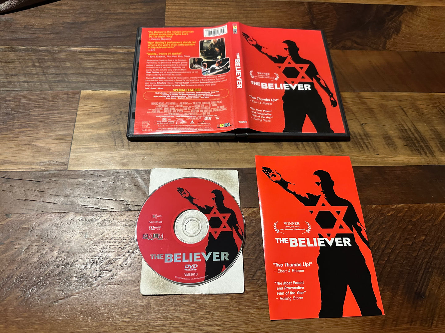 The Believer DVD-Lionsgate-2001 Classic-Widescreen-