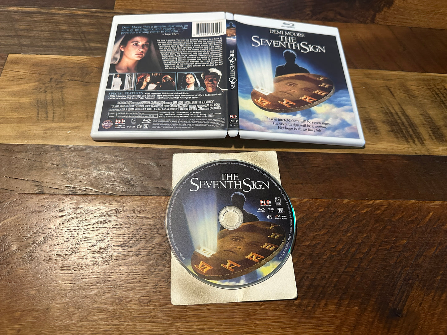 The Seventh Sign (Blu Ray, Scream Factory, Demi Moore 80’s Classic)