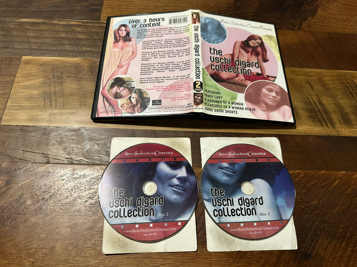The Uschi Digard Collection (DVD, Retro Seduction Cinema, 3 Movies, OOP)