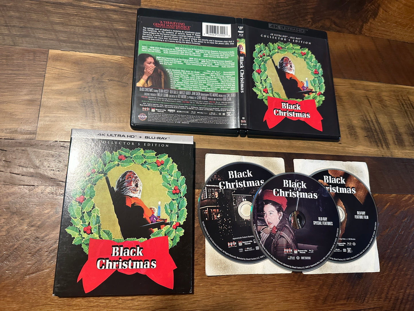 Black Christmas 4K Ultra HD/Blu ray-Scream Factory-Slipcover-2 Disc-