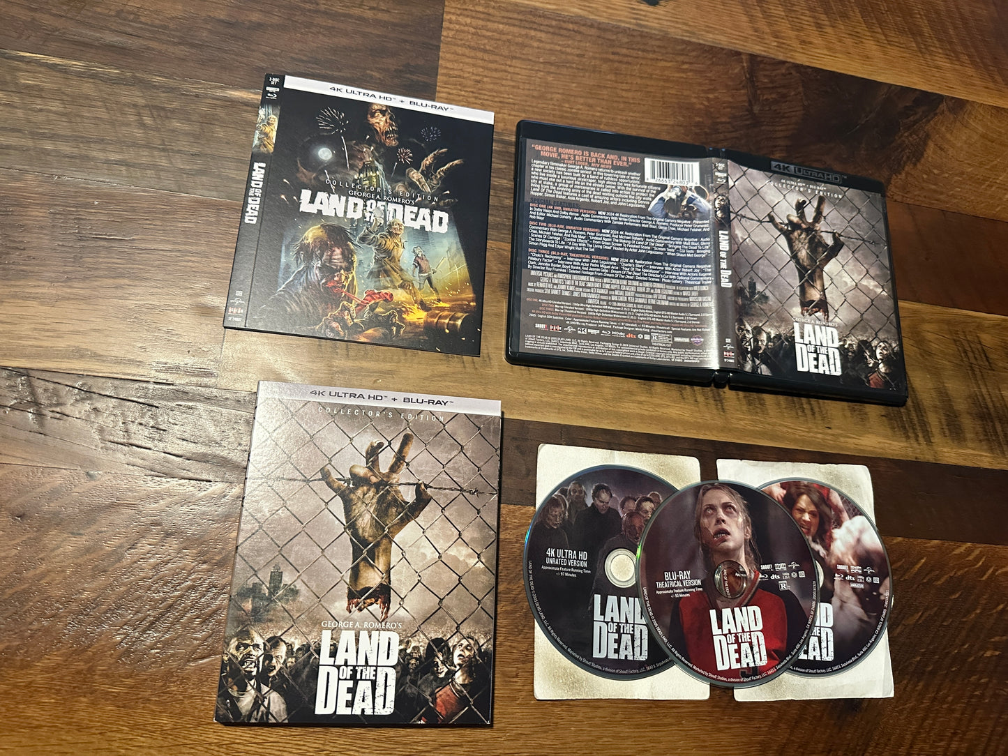 Land of the Dead (4K Ultra HD/Blu ray, Scream Factory, Collector’s Ed, 2X Slipcover)