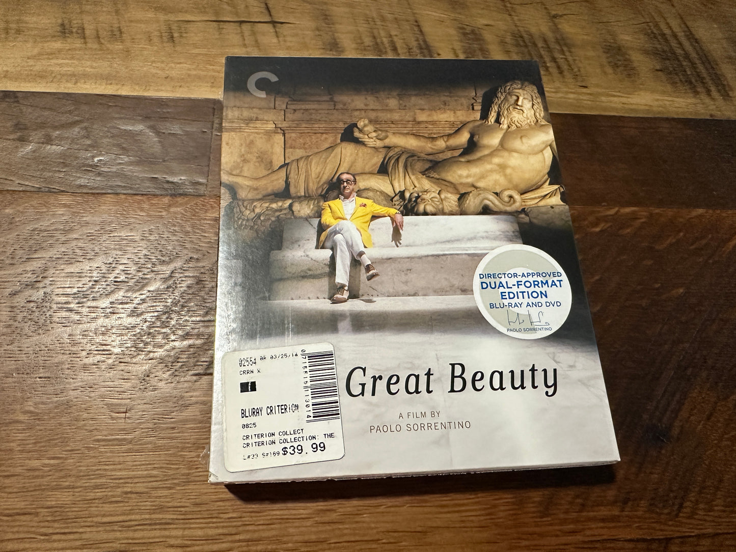 The Great Beauty (Blu ray/DVD, Criterion Collection, Special Ed, NEW)