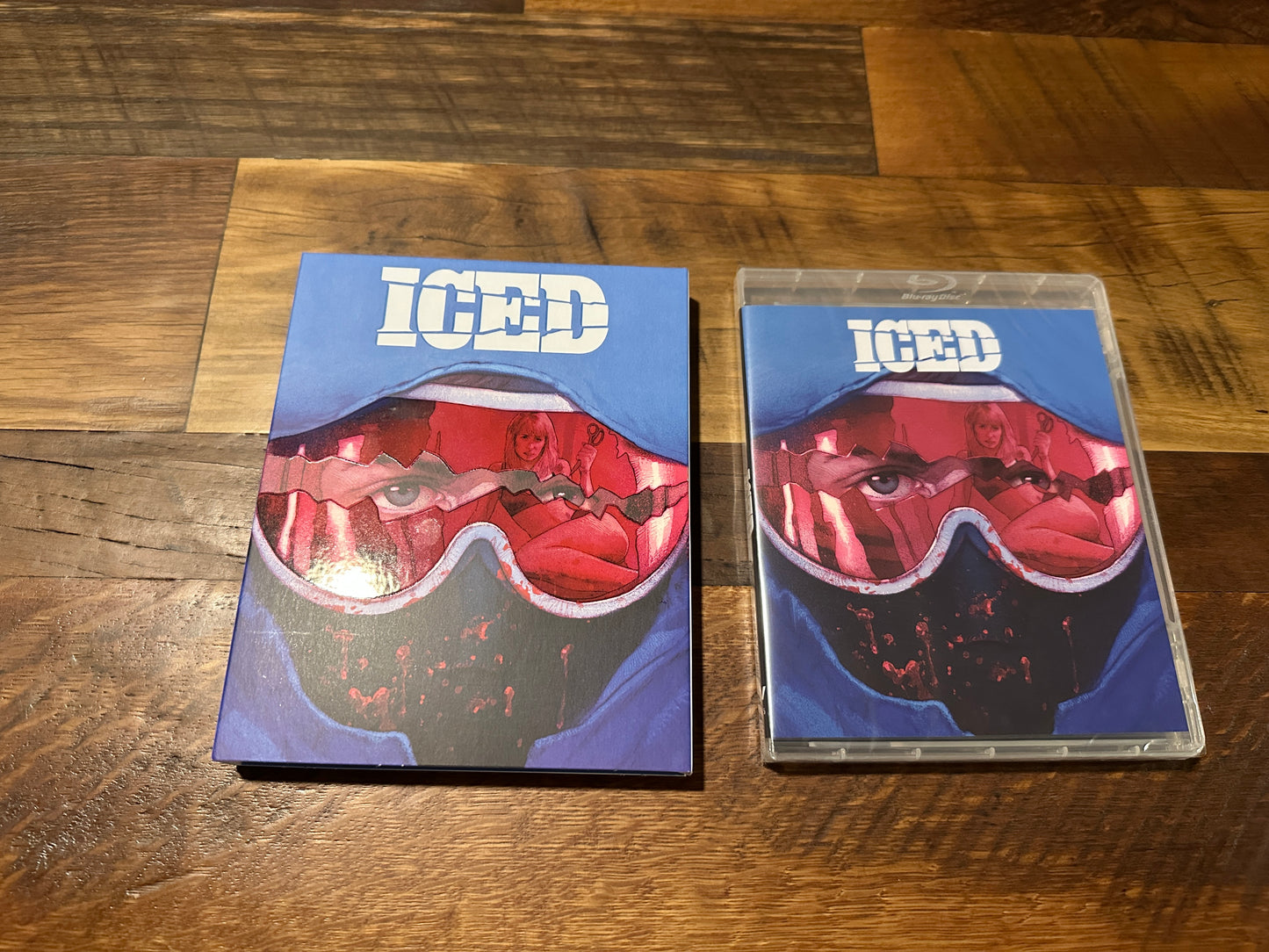 Iced (Blu ray, Vinegar Syndrome Partner Label, Slipcover, NEW/Sealed)