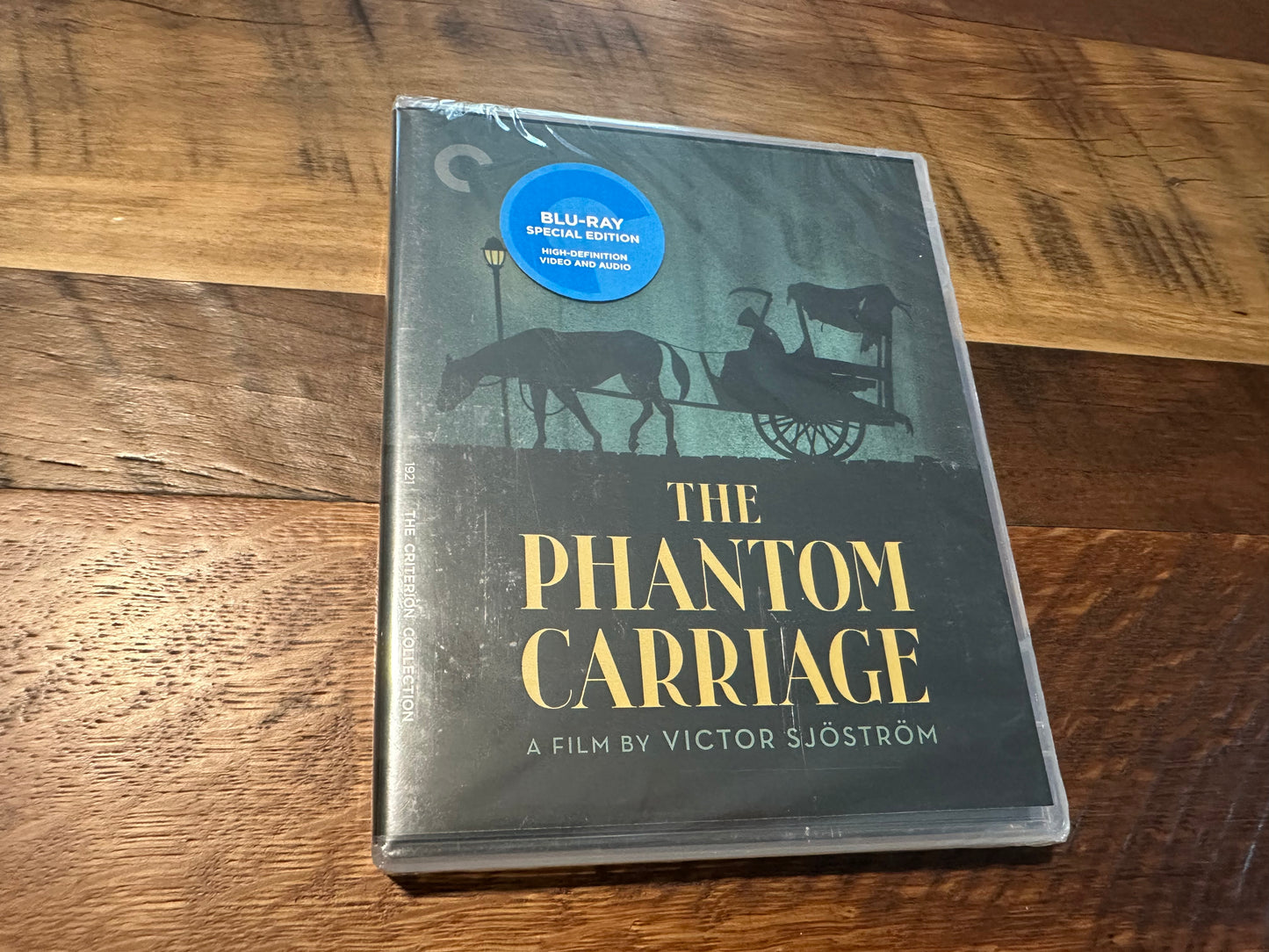 The Phantom Carriage Blu ray-Criterion Collection-Special Edition-NEW