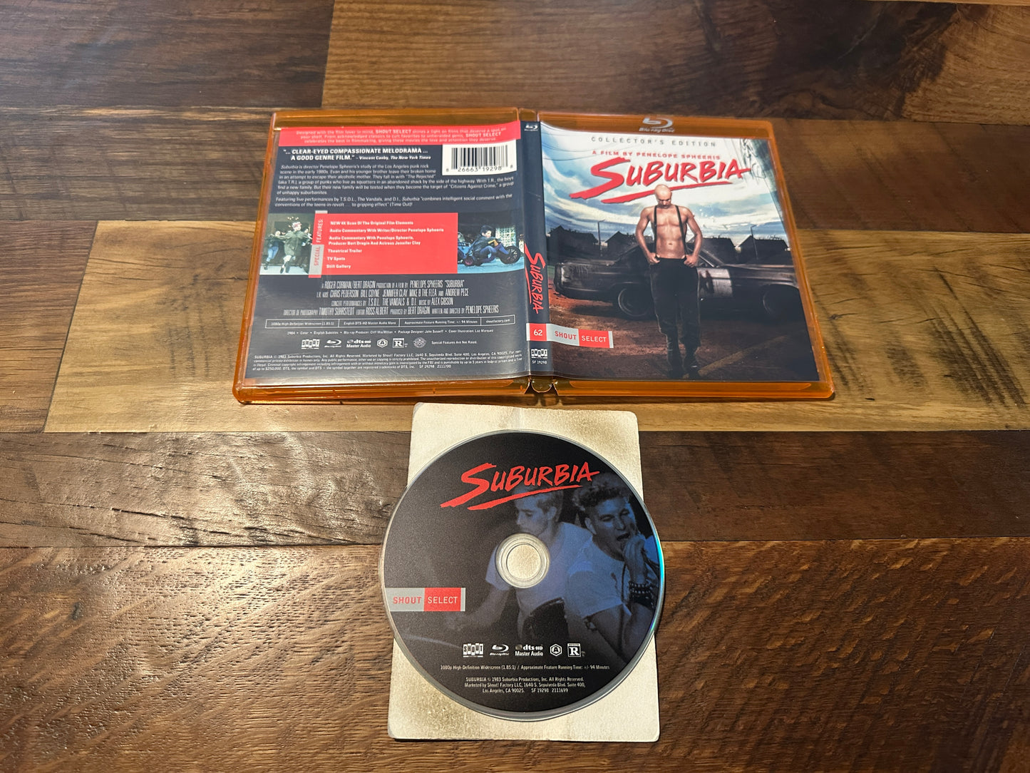 Suburbia (Blu ray, Shout Select, Slipcover, Collector’s Edition, 80’s Classic)