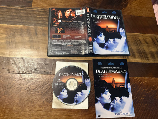 Death And The Maiden DVD-New Line Home Ent-Roman Polanski Classic