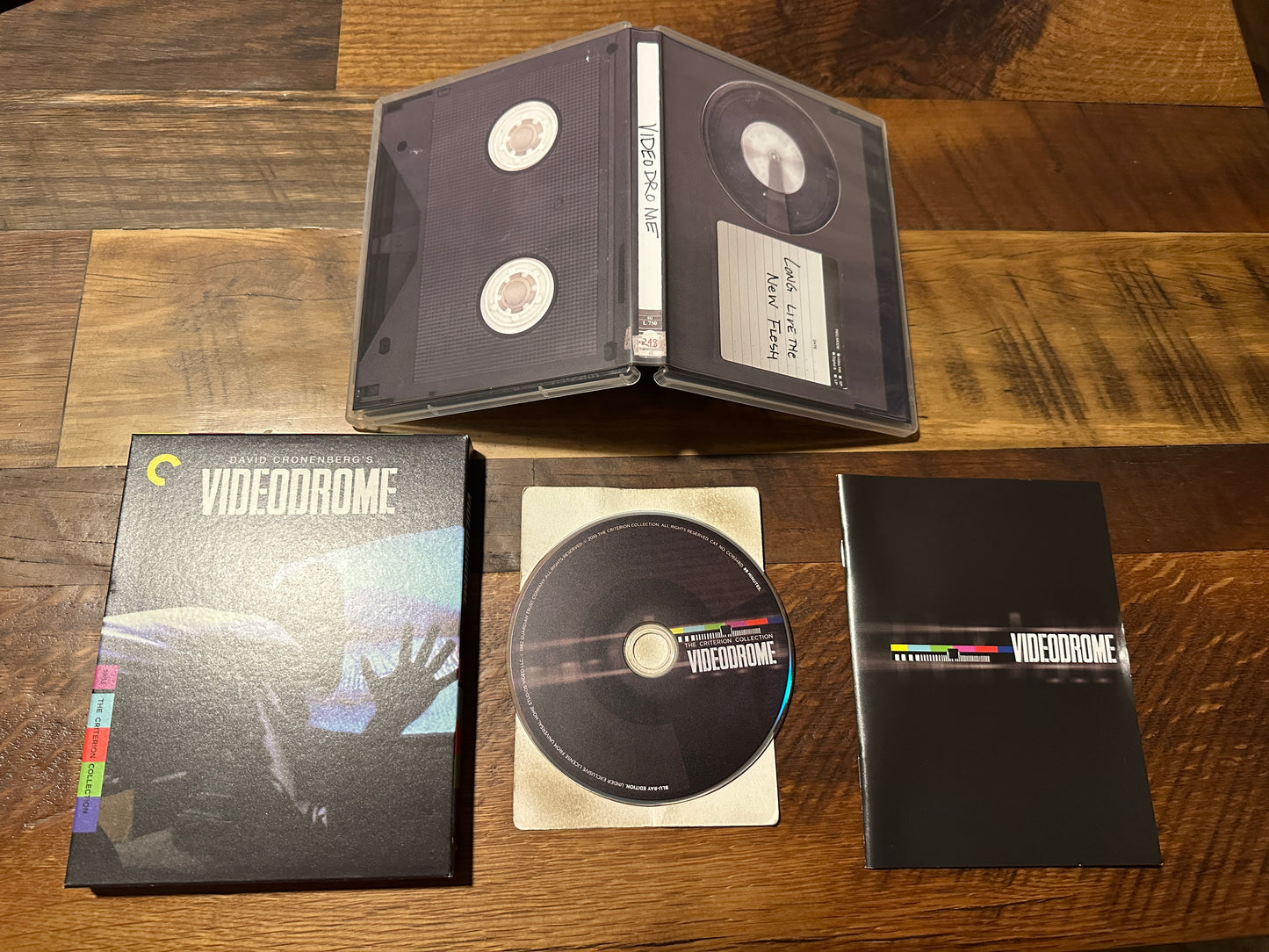 Videodrome (Blu ray, Criterion Collection, David Cronenberg Classic)