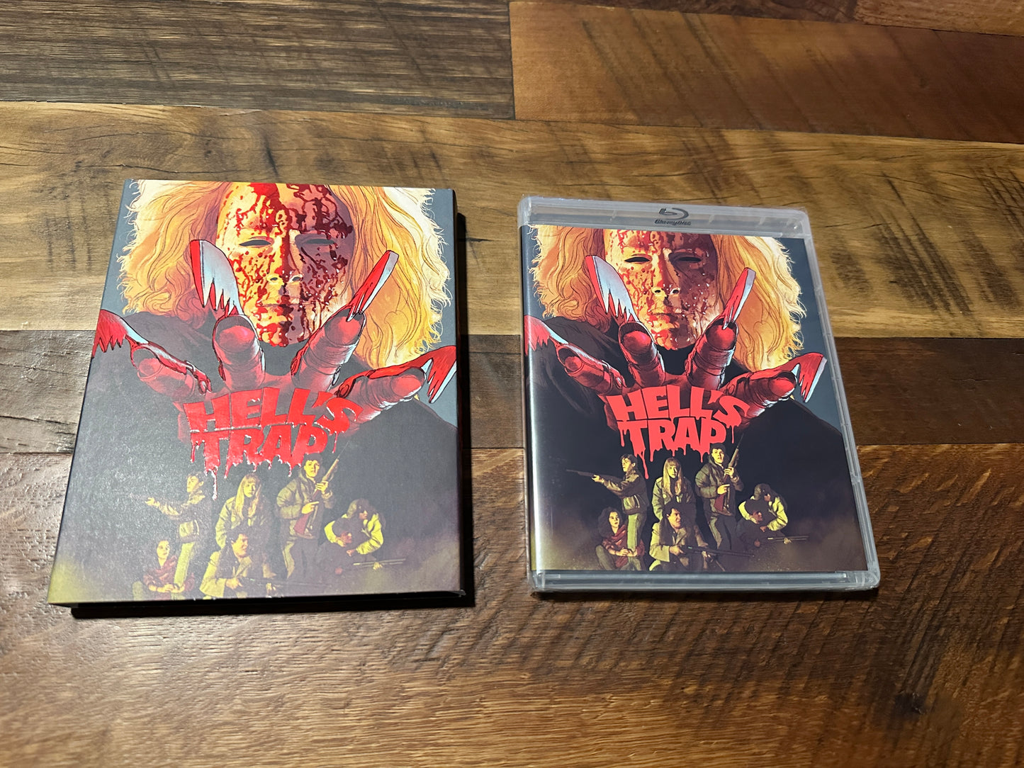 Hell’s Trap (Blu ray, Vinegar Syndrome, 80’s Horror, Slipcover, NEW)