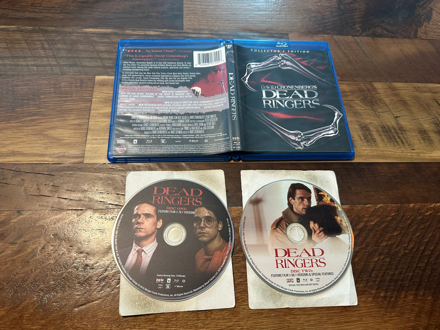 Dead Ringers (Blu ray, Scream Factory, 80’s Horror, Collector Ed, 2 Disc)
