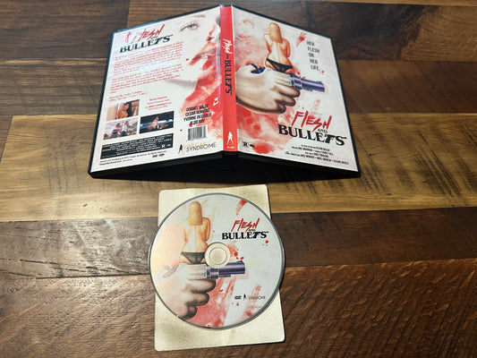 Flesh And Bullets DVD-Vinegar Syndrome-80’s Classic-Widescreen-