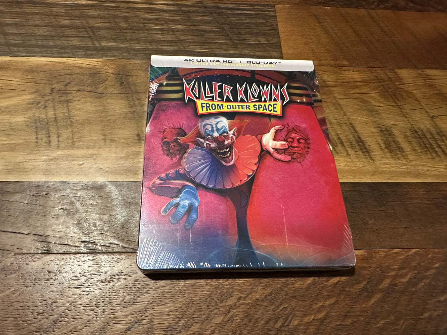 Killer Klowns From Outer Space (4K Ultra HD/ Blu ray, Steelbook, NEW)