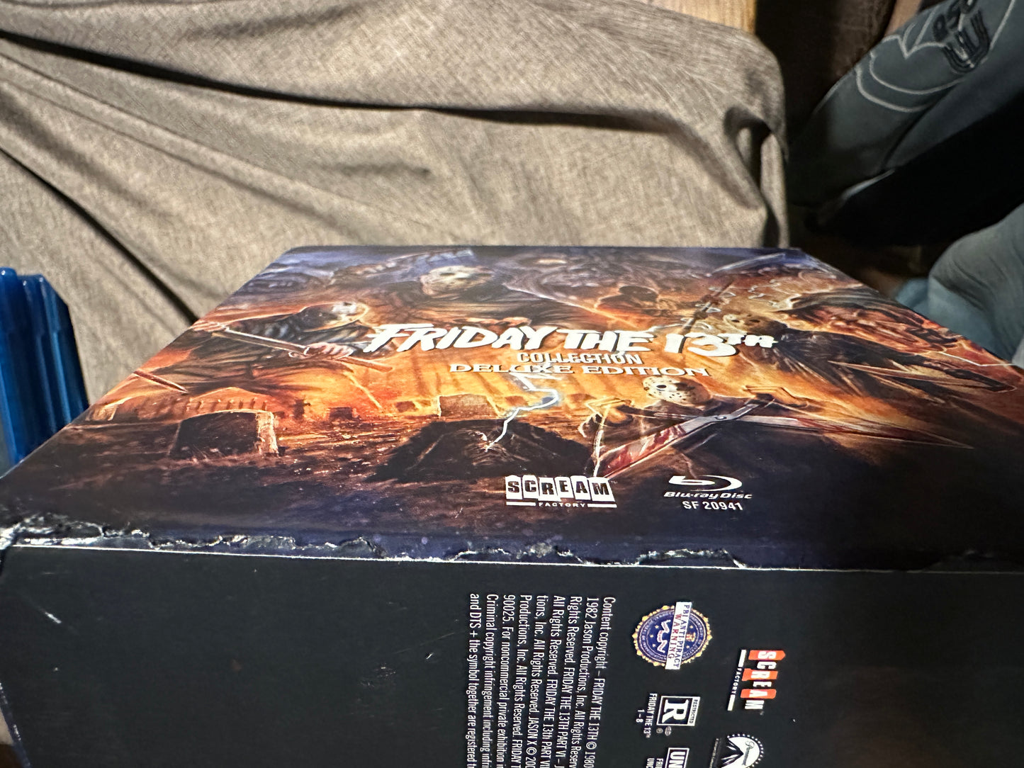 Friday the 13th Collection Deluxe Ed Box & Book Only, No Movies Included