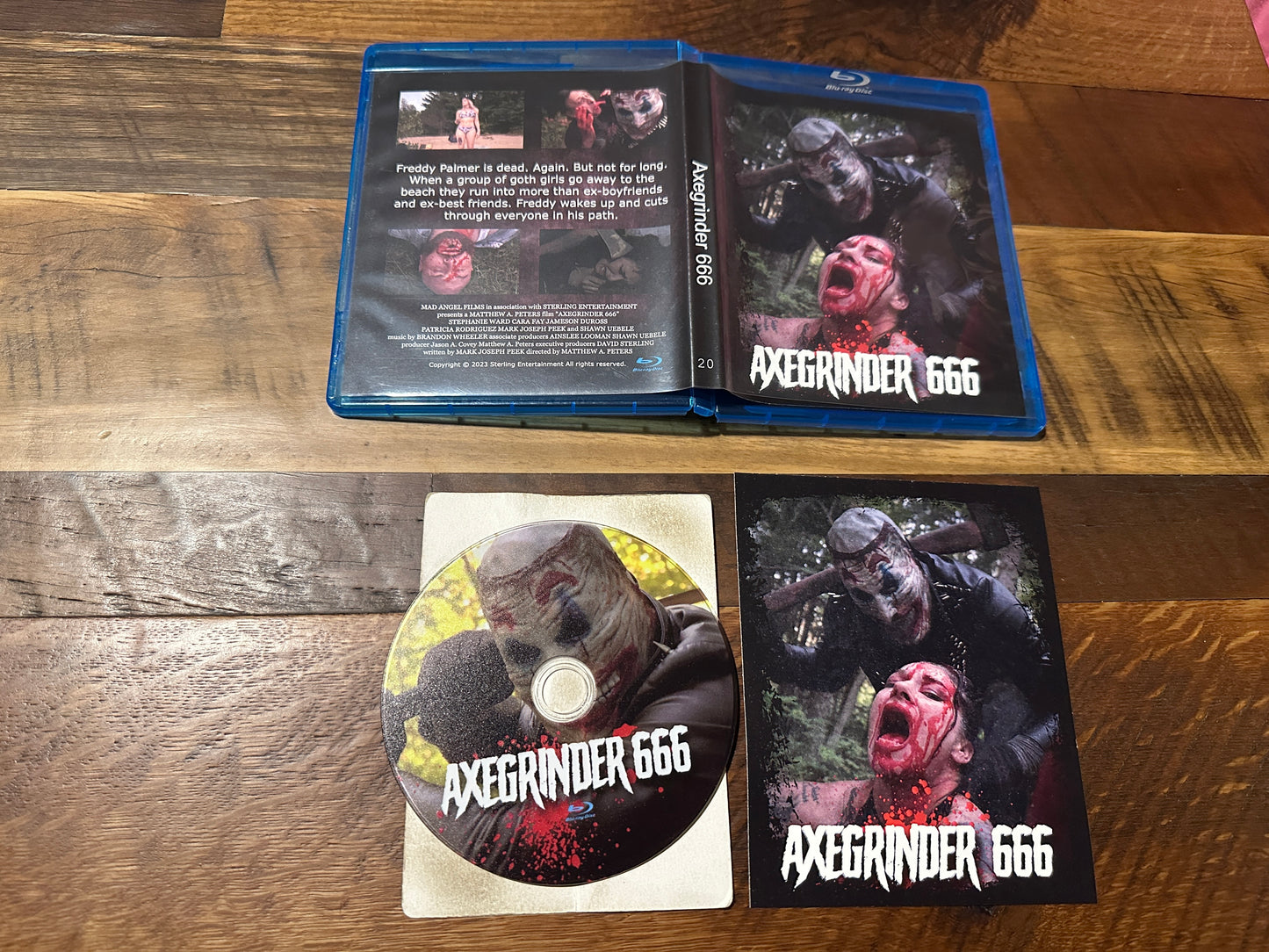Axegrinder 666 (Blu ray, Sterling Entertainment, Obscure Horror)