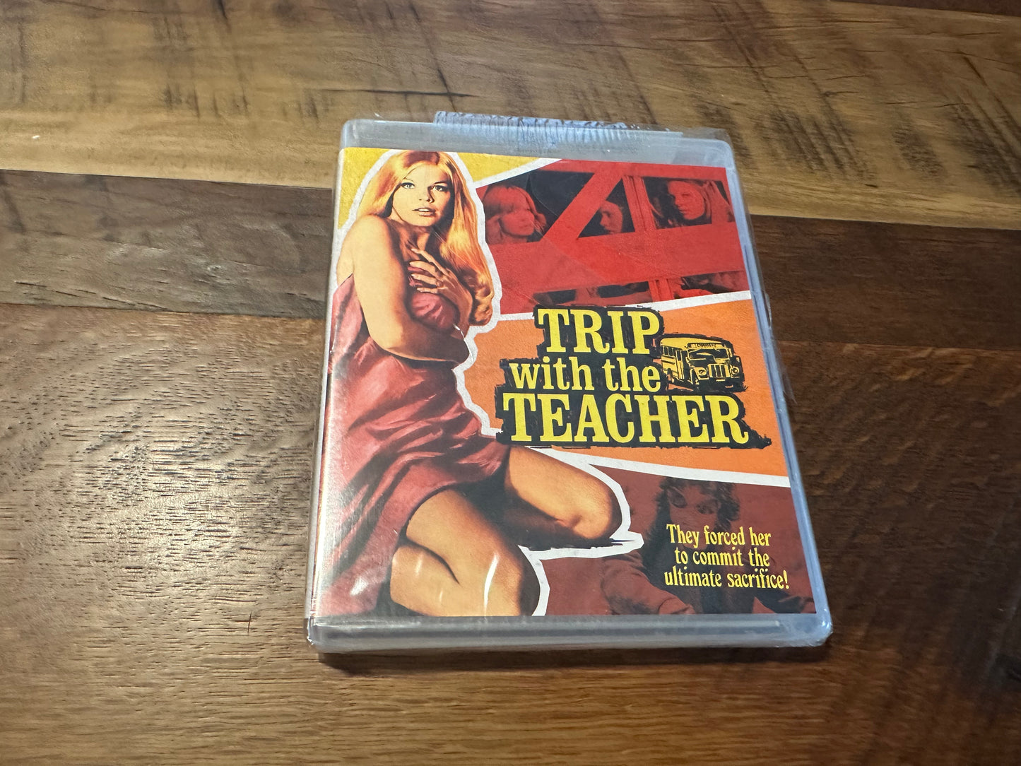 Trip With The Teacher Blu ray-Vinegar Syndrome-70’s Classic-OOP