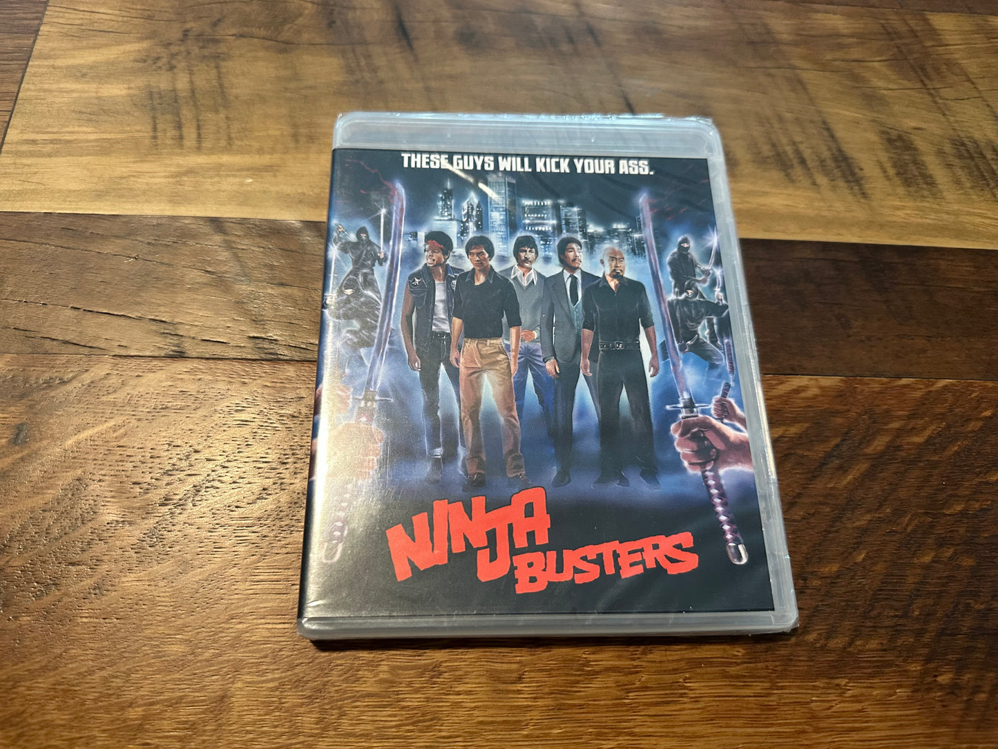 Ninja Busters Blu ray-Garbage House Pictures-80’s Classic-OOP-NEW