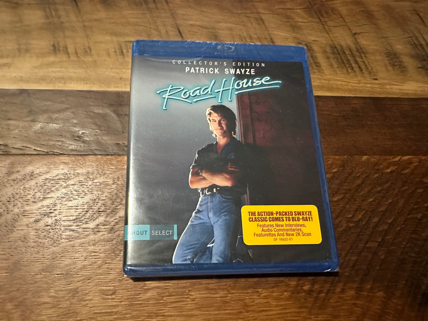 Road House (Blu ray-Shout Select, Collector’s Edition, 80’s Classic, NEW)