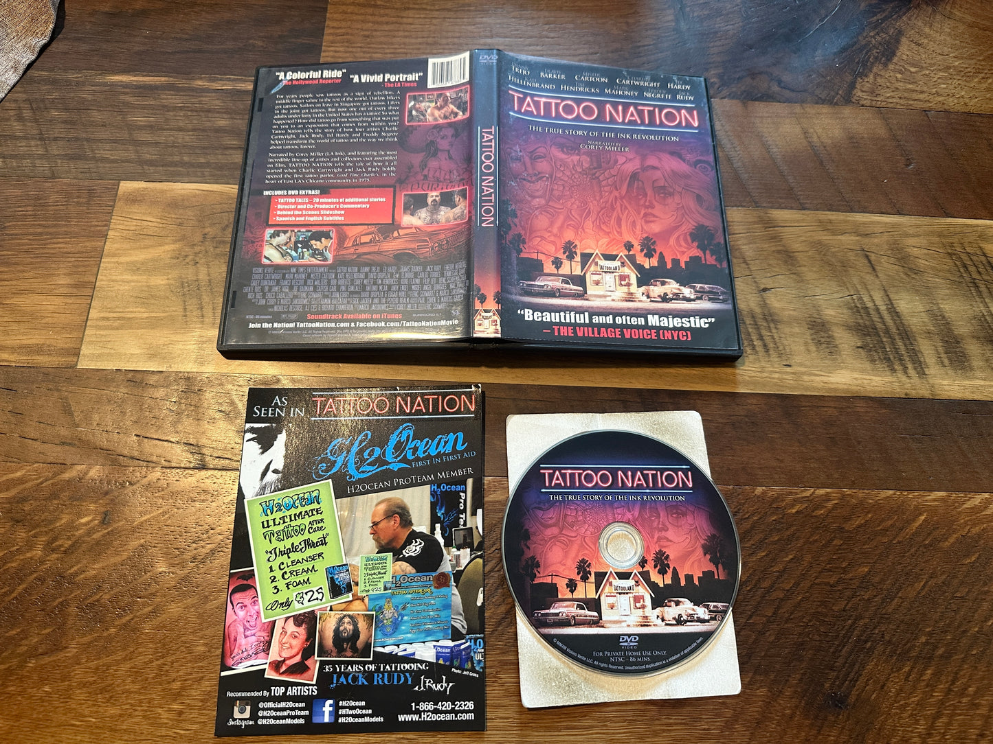 Tattoo Nation (DVD, The True Story Of the Ink Revolution, Danny Trejo)