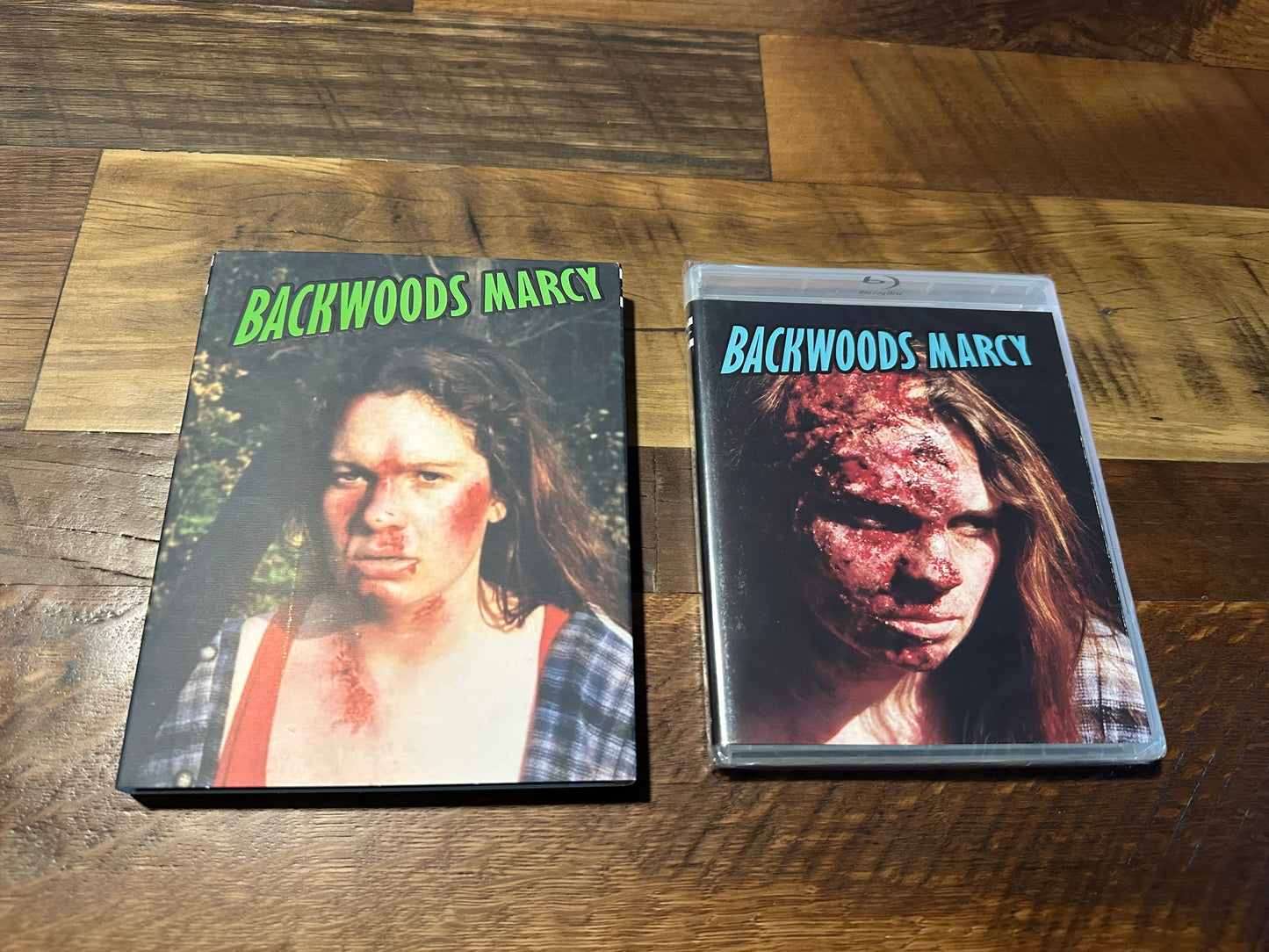 Backwoods Marcy (Blu ray, Vinegar Syndrome, Slipcover-90’s Horror, NEW)