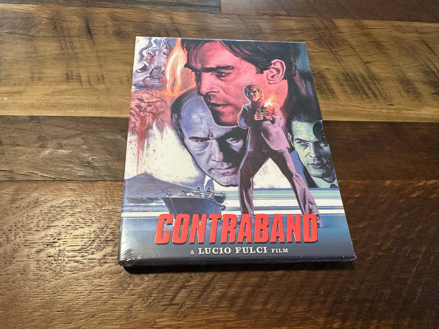 Contraband (Blu ray, Cauldron, Alternate Slipcover, Lucio Fulci Classic, NEW)