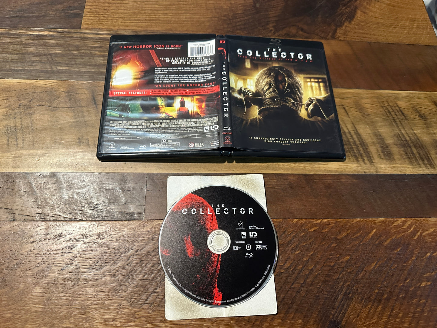 The Collector (Blu ray, Vivendi Entertainment, Classic Horror, Widescreen)