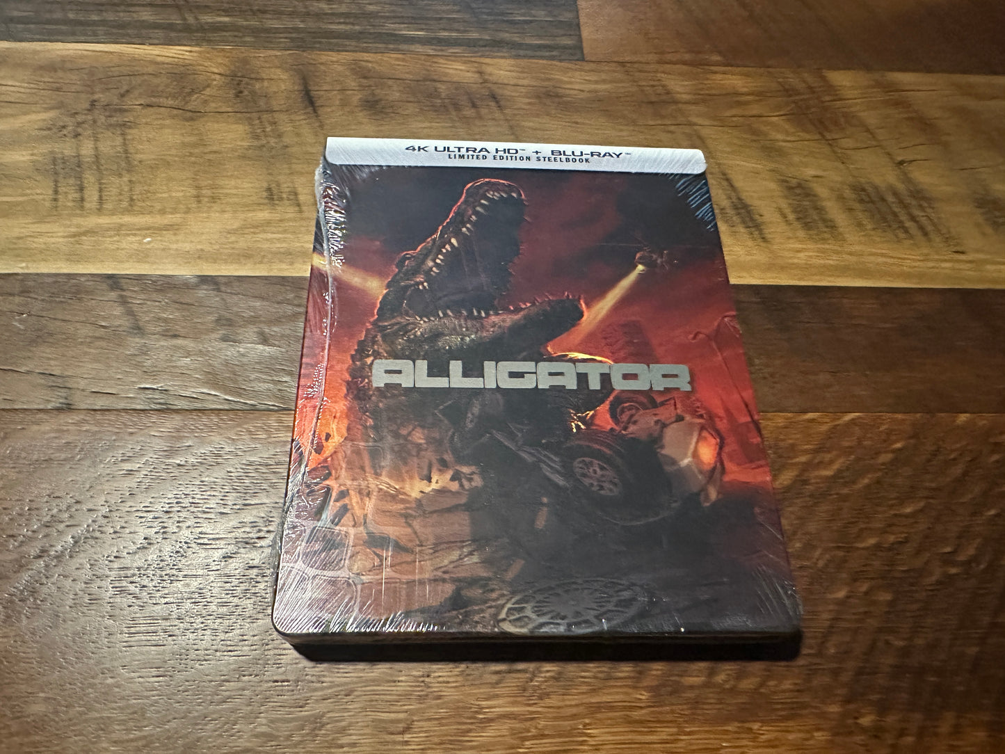Alligator (4K Ultra HD/Blu ray, Scream Factory, Steelbook, NEW/Sealed)