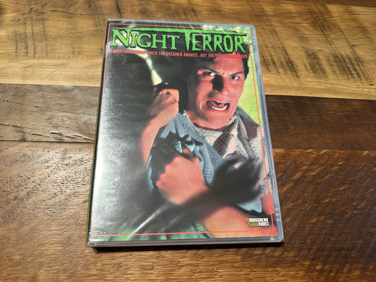 Night Terror DVD-Massacre Video-80’s Horror Classic-Sealed/NEW