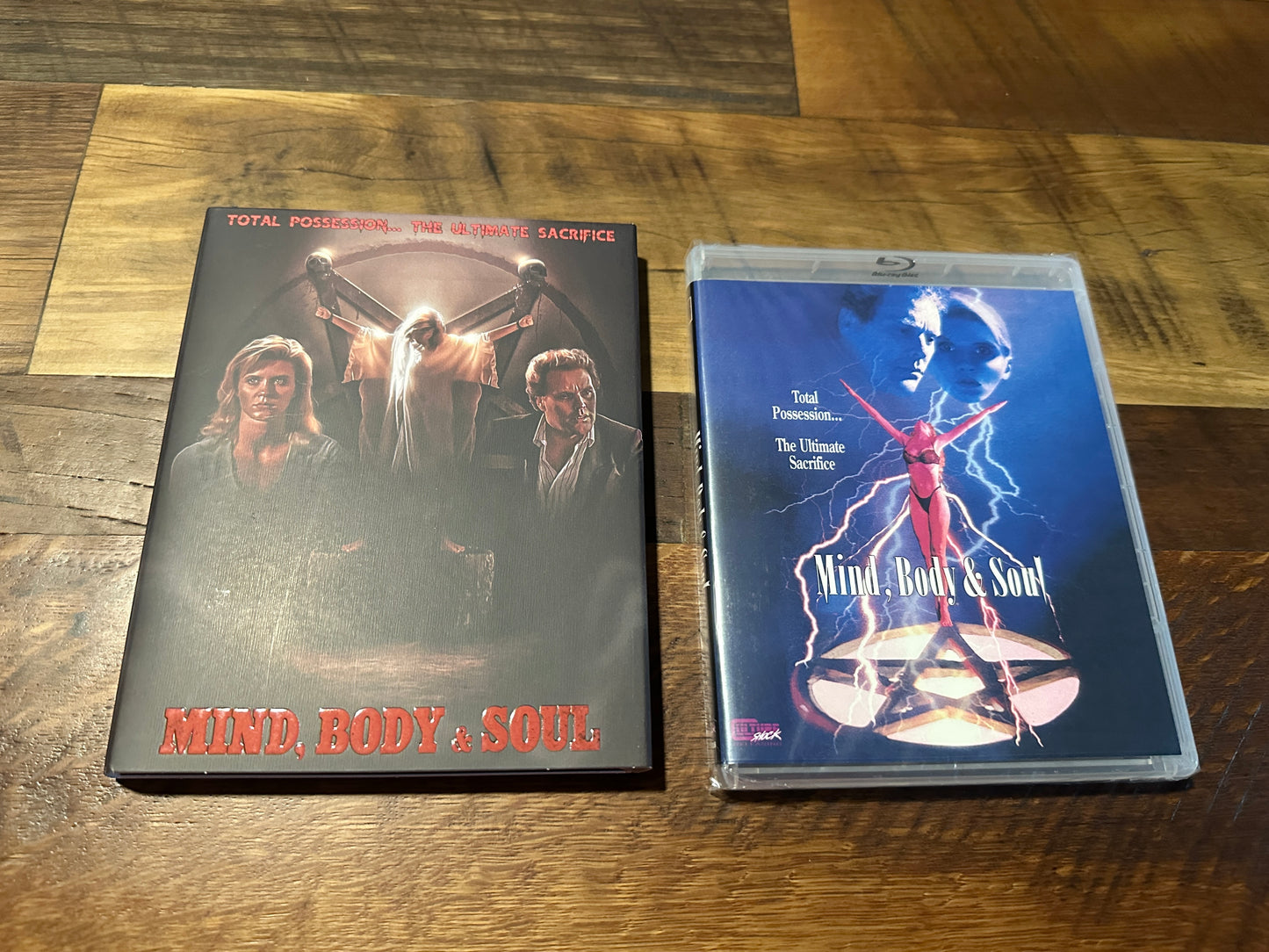 Mind, Body & Soul (Blu ray, Vinegar Syndrome Partner, Slipcover, NEW)