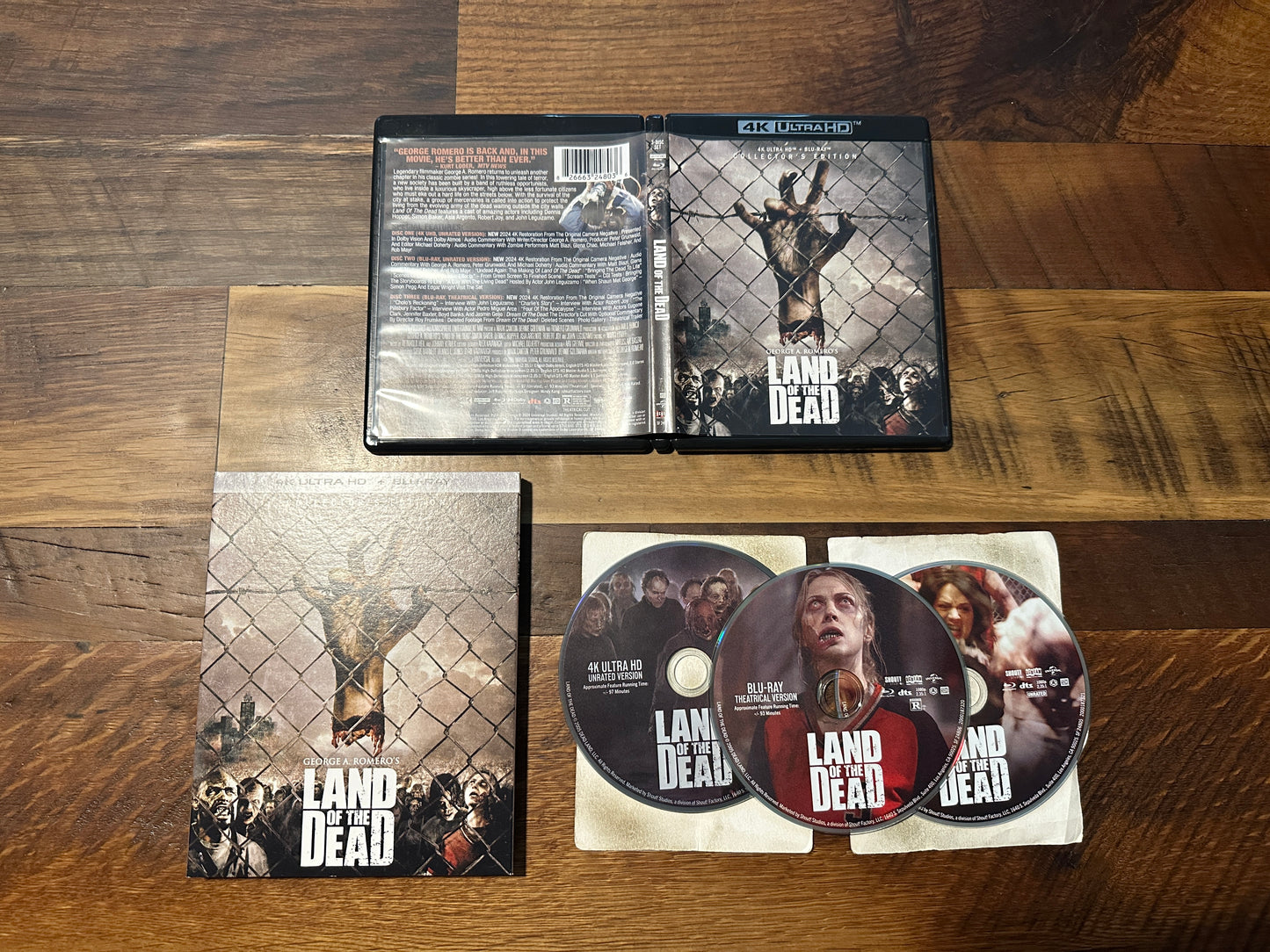 Land of the Dead (4K Ultra HD/Blu ray, Scream Factory, Collector’s Ed, Slipcover)