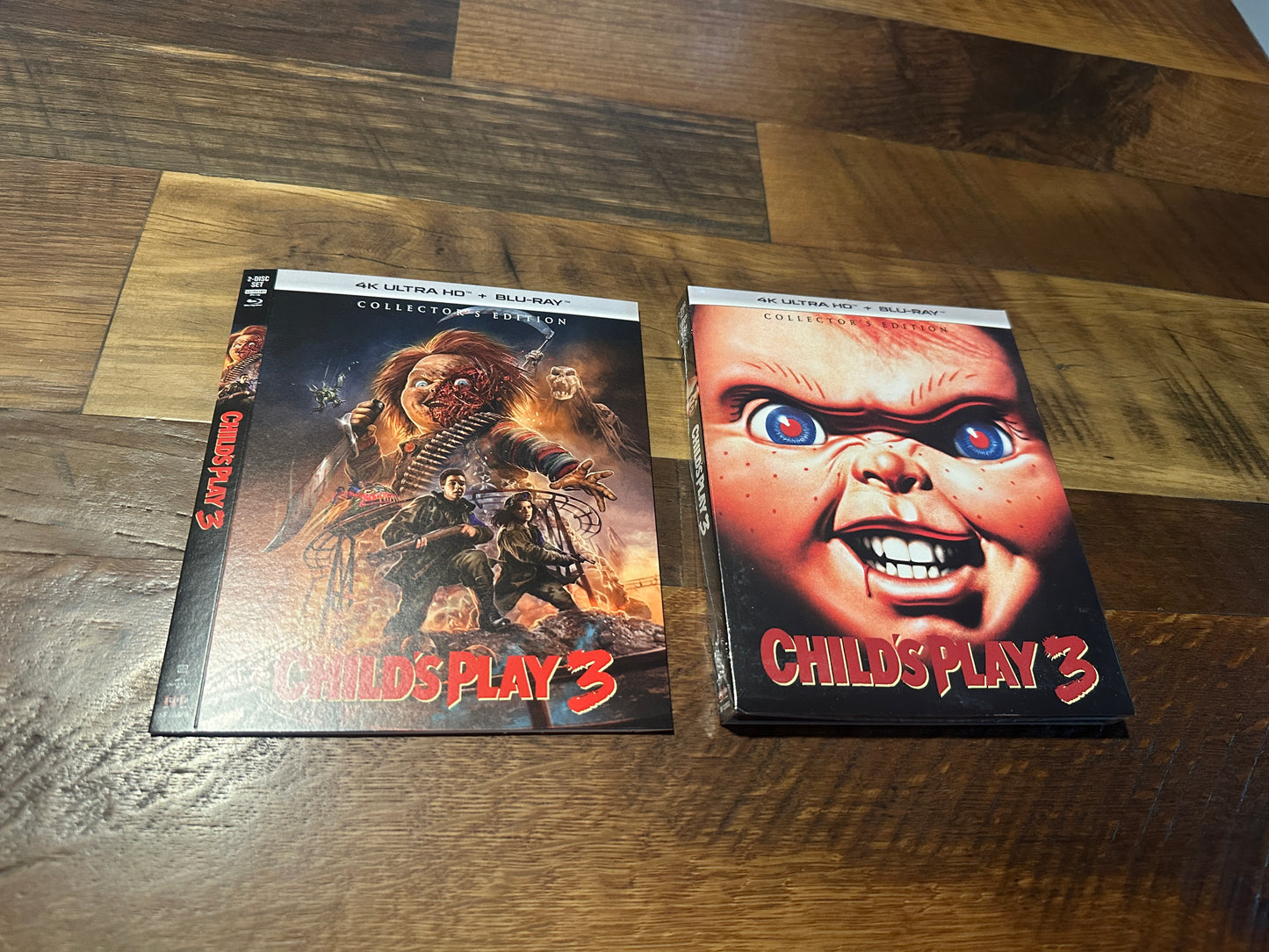 Child’s Play 3 (4K Ultra HD/Blu ray, X2 Slipcover, Scream Factory, Collector, NEW)