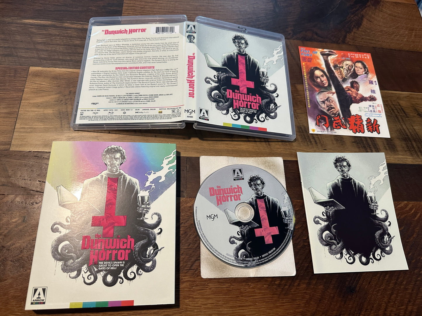 The Dunwich Horror Blu ray*Arrow Video*Slipcover*Booklet*US Release*