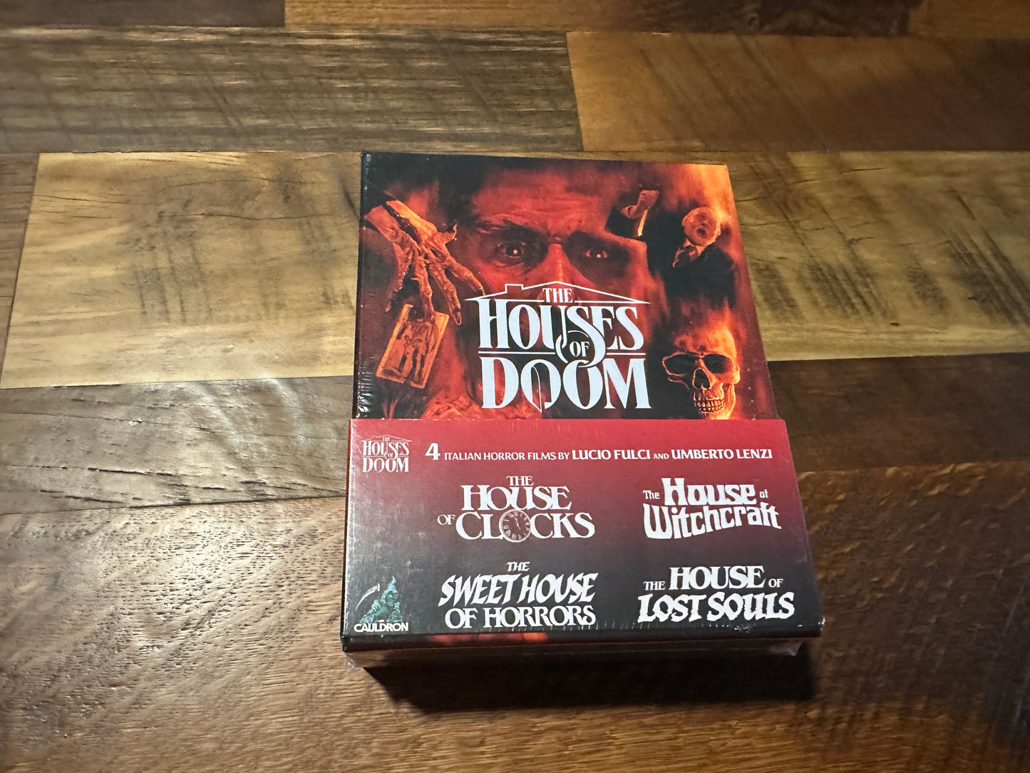 The House of Doom (Blu ray, Cauldron Films, Boxset, Limited Ed, 4 Movies, NEW)