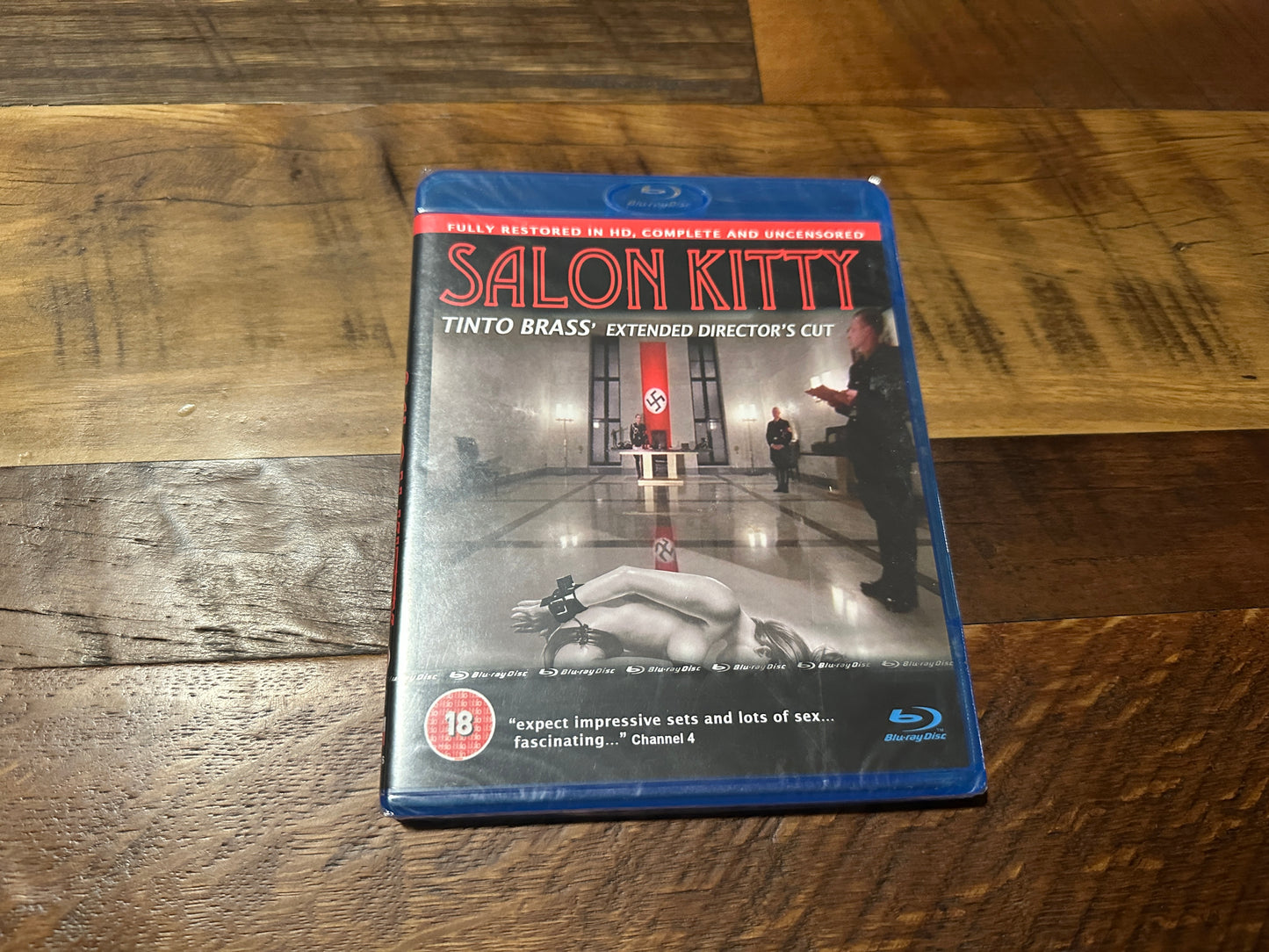 Salon Kitty (Blu ray, Argent Films, Tony Brass Classic, Director’s Cut, Region B, NEW)