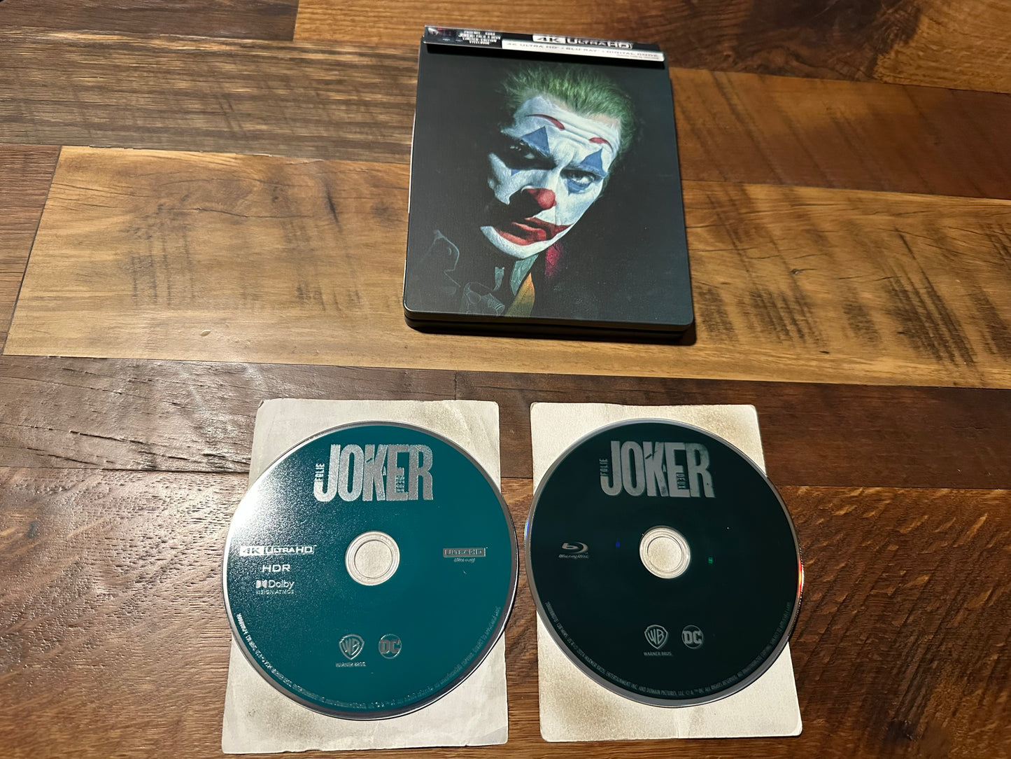 Joker: Folie A Deux 4K Ultra HD/Blu ray-Steelbook-2 Disc-No Digital