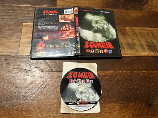 Zombie Babies DVD-Independent Ent-Obscure Horror Classic-
