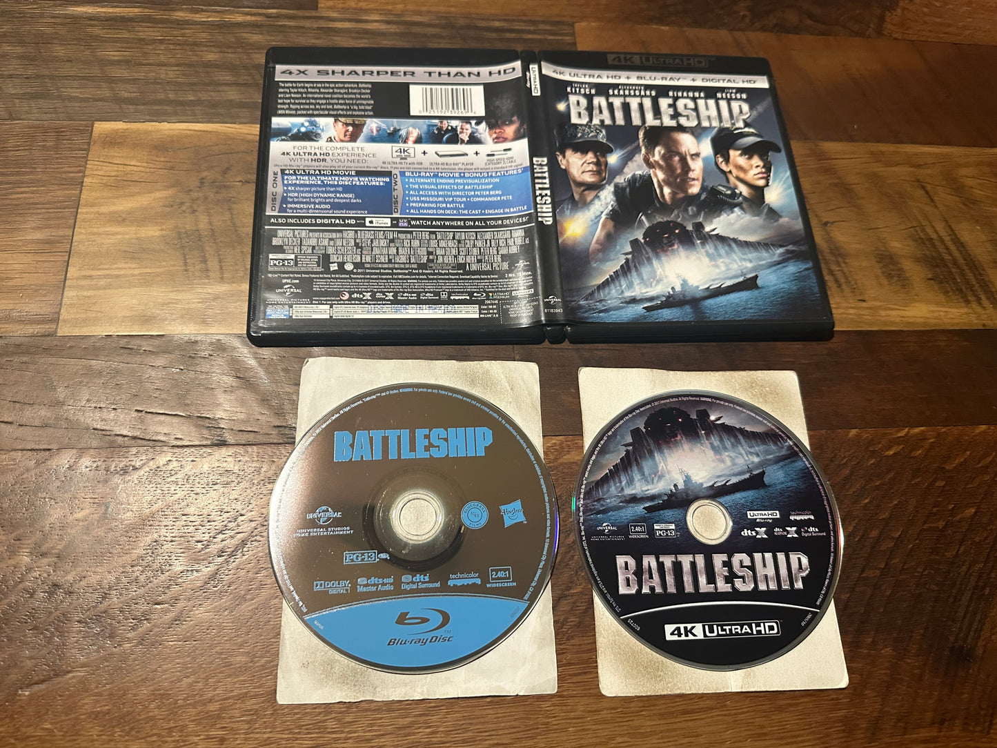 Battleship (4K Ultra HD/Blu ray, Universal, 2011 Classic, No Digital)