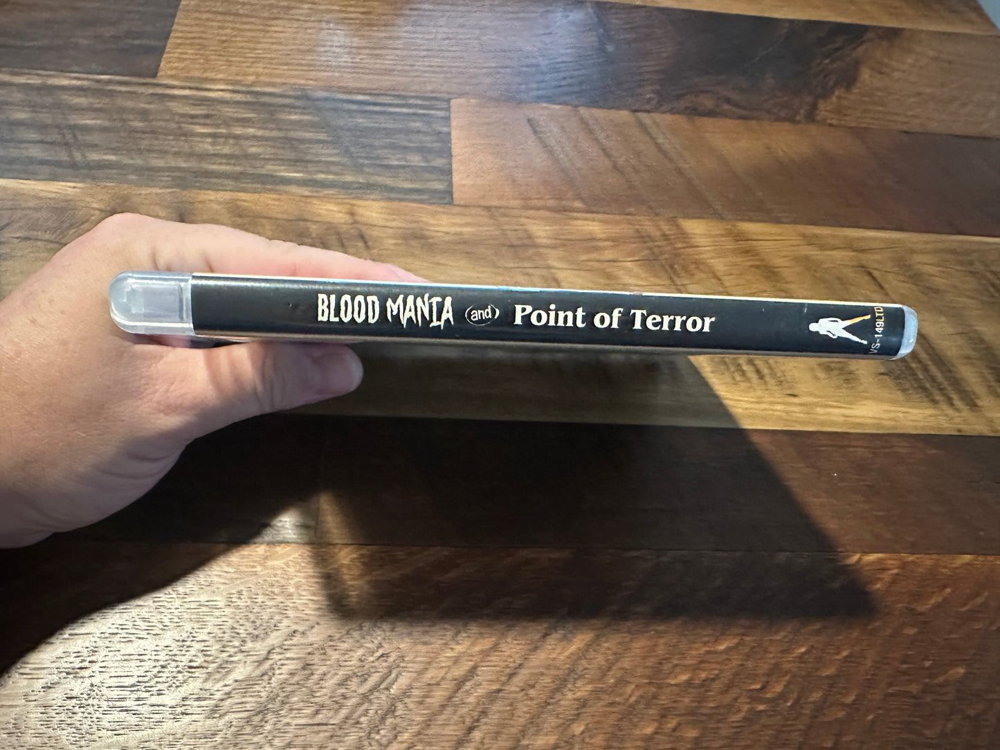 Blood Mania & Point Of Terror (Blu ray, Vinegar Syndrome, 70’s Horror)