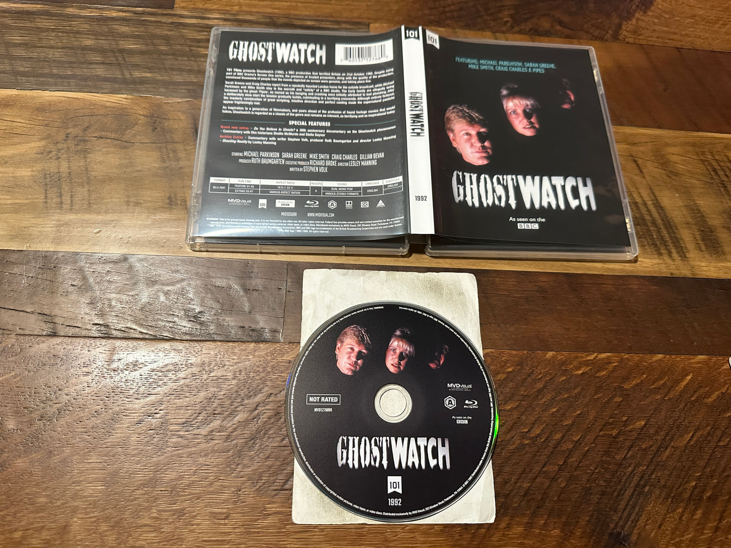 Ghostwatch Blu ray-101 Films-Region A-1992 BBC Classic-Widescreen
