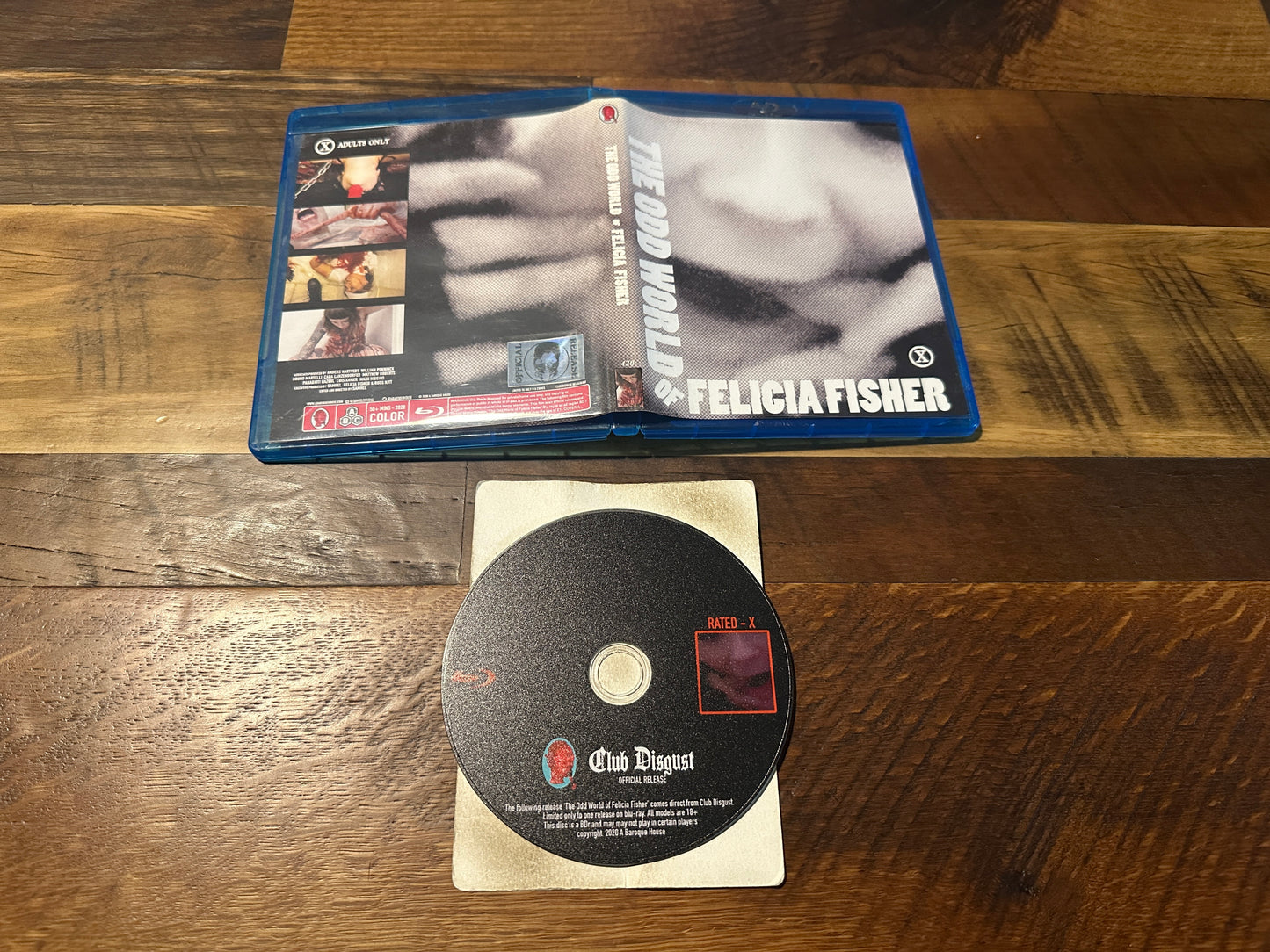 The Odd World Of Felicia Fisher (BD-R Baroque House, Limited Edition 115 Made)