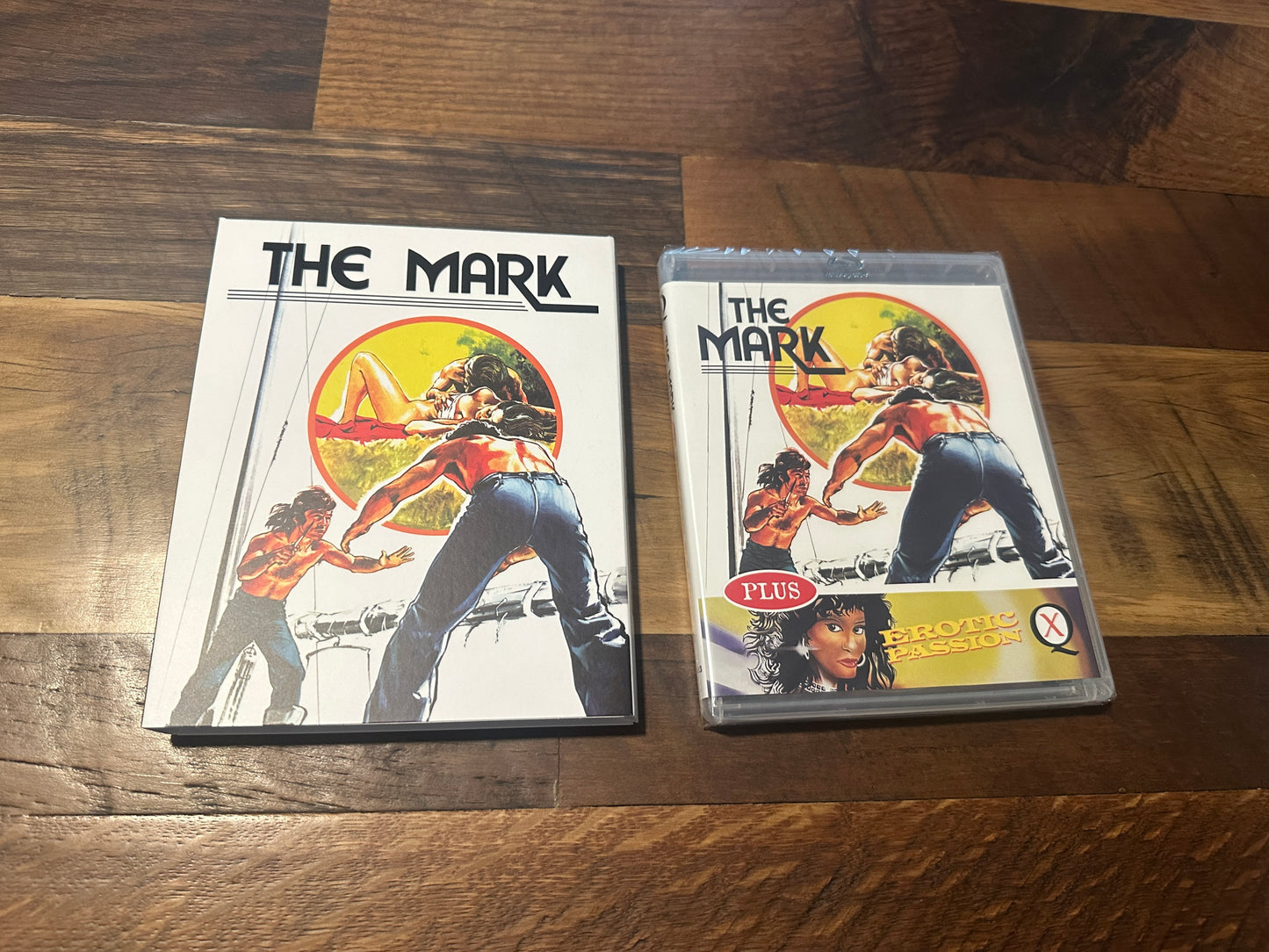 The Mark & Erotic Passion (Blu ray, Vinegar Syndrome Melusine, Slipcover, NEW)