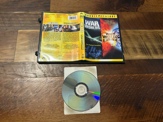 War of the World & When Worlds Collide DVD-Paramount-Double Feature-