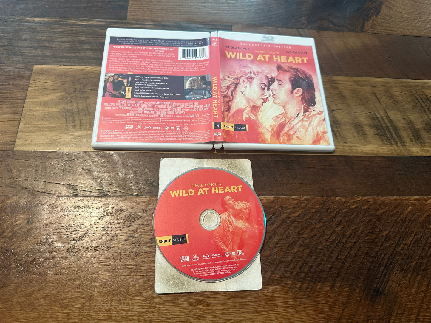 Wild At Heart (Blu ray, Shout Select, Collector’s Edition, Nicholas Cage)