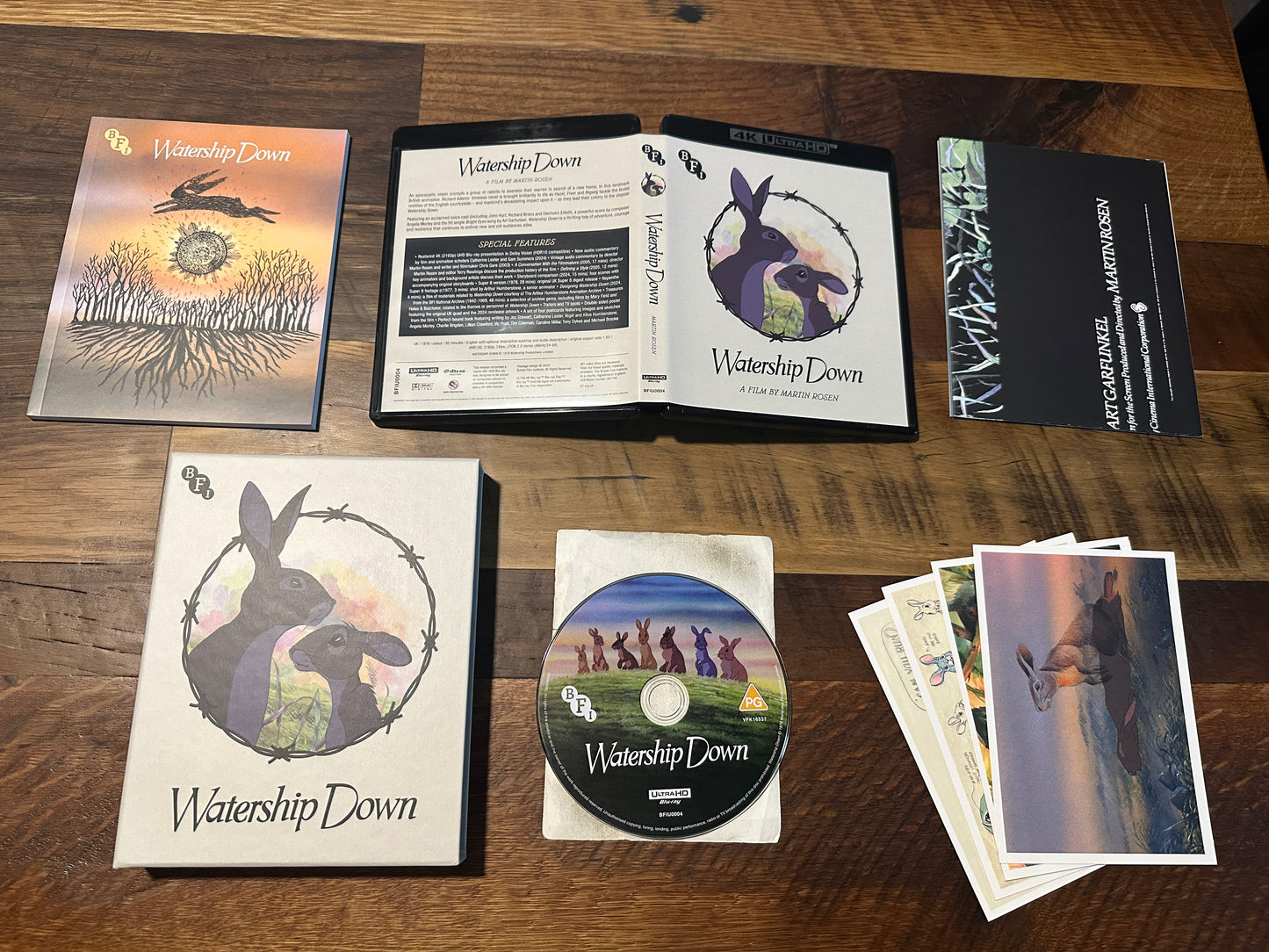 Watership Down (4k Ultra HD, BFI Video, Limited Edition, Booklet, Poster)