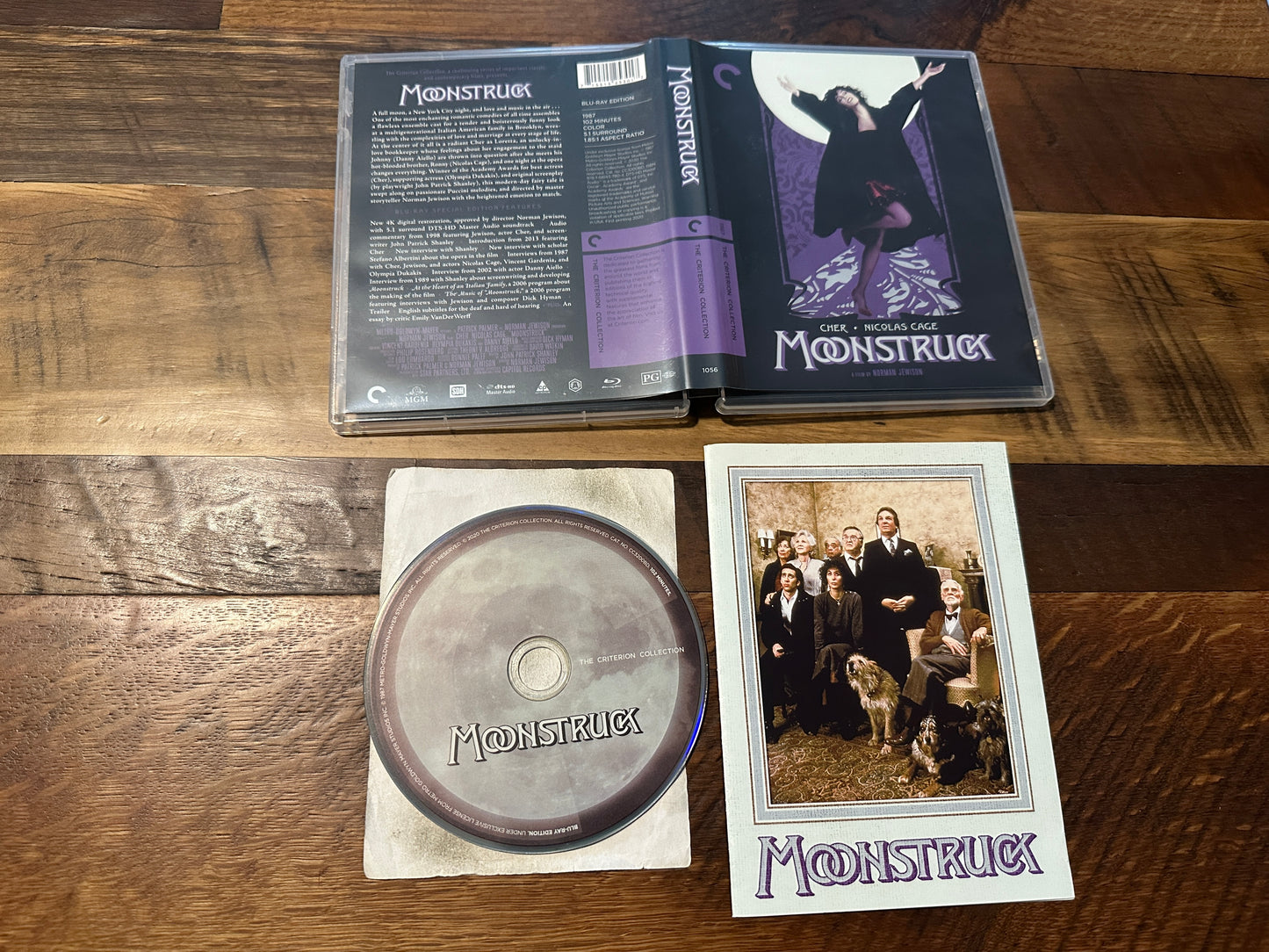 Moonstruck (Blu ray, Criterion Collection, Special Edition, Nicholas Cage)