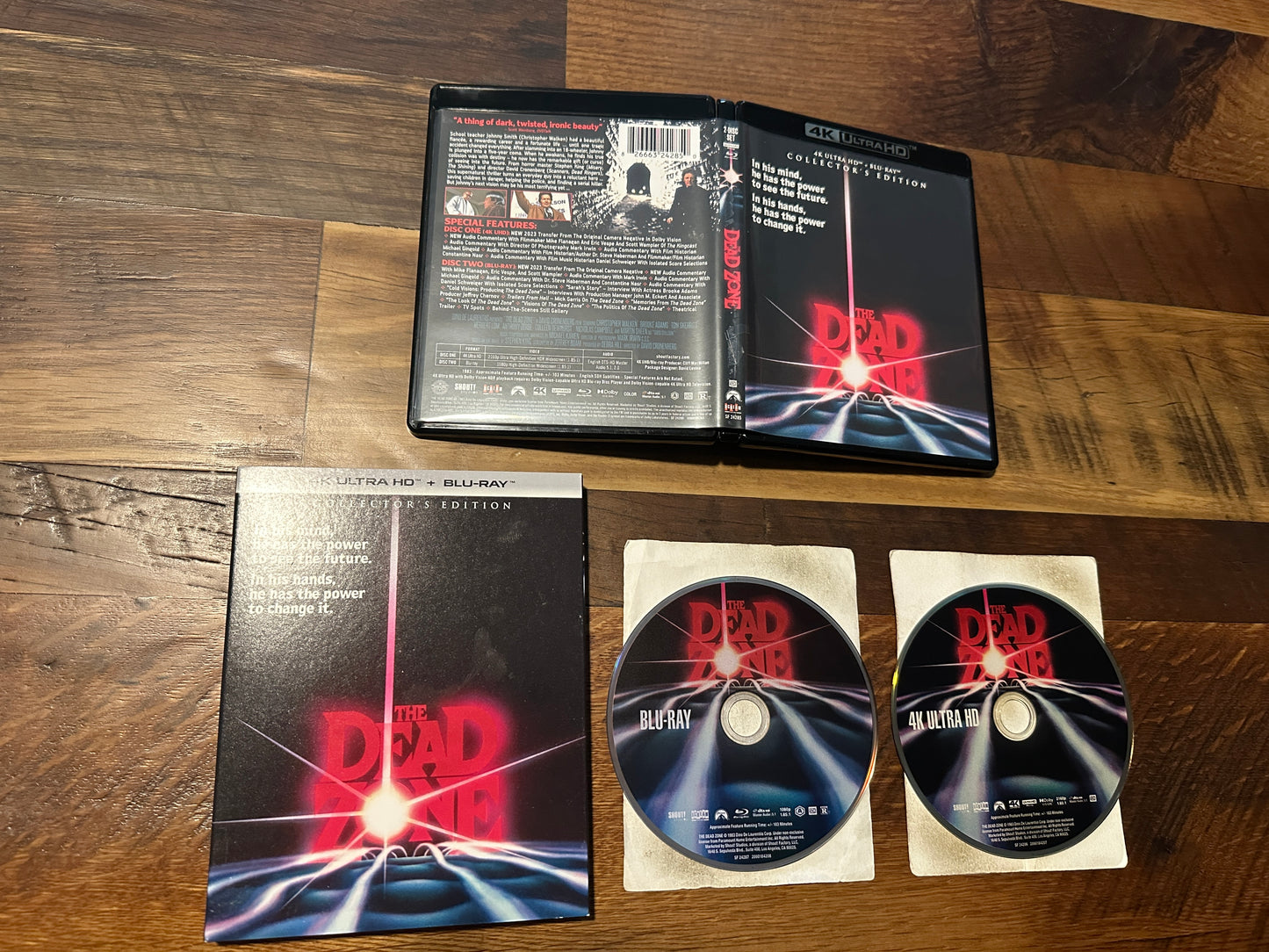 The Dead Zone (4K Ultra HD, Scream Factory, Collector’s Ed, 80’s Classic, Slip)