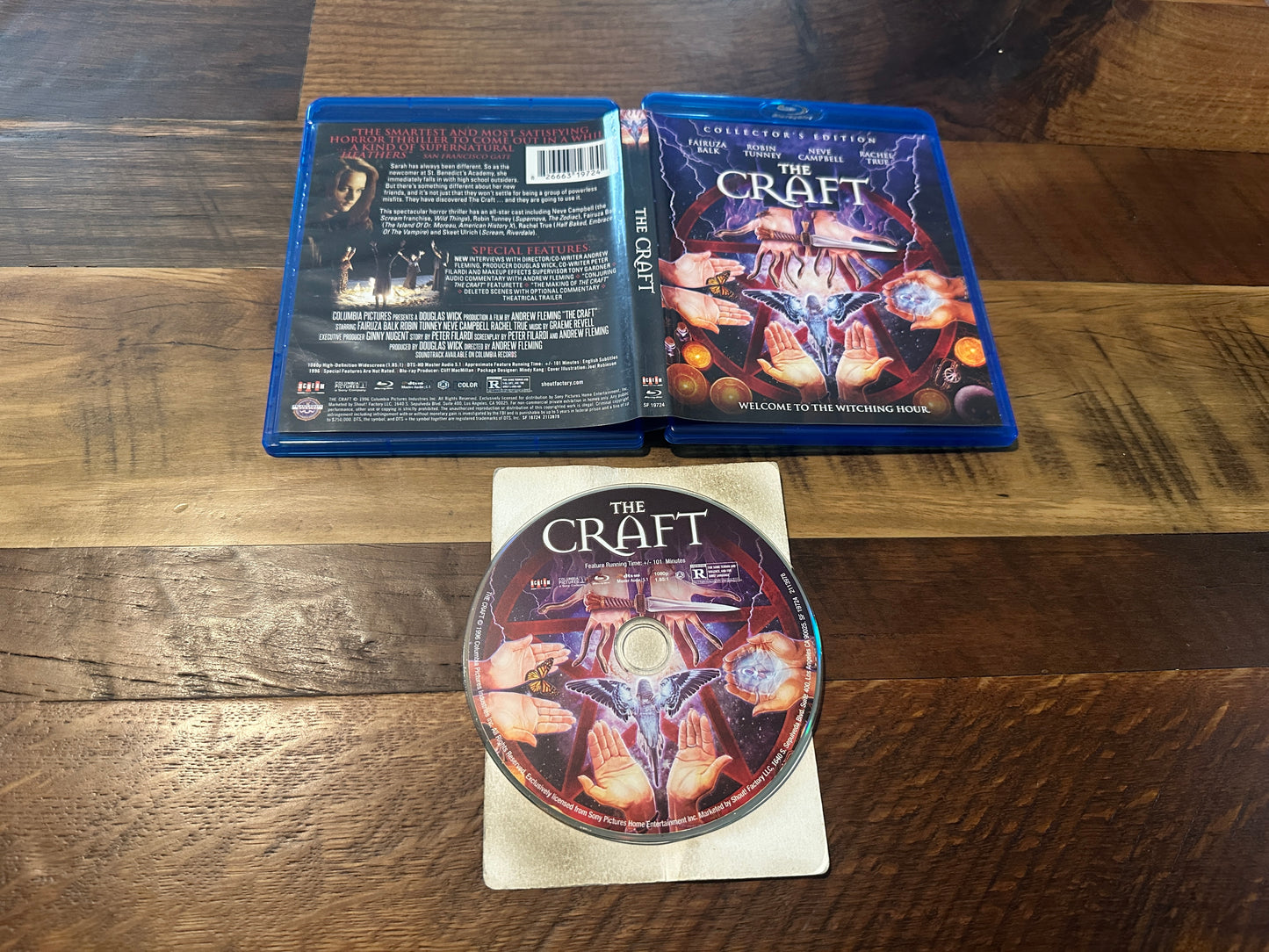 The Craft (Blu ray, Scream Factory, Collector’s Edition, 90’s Horror)