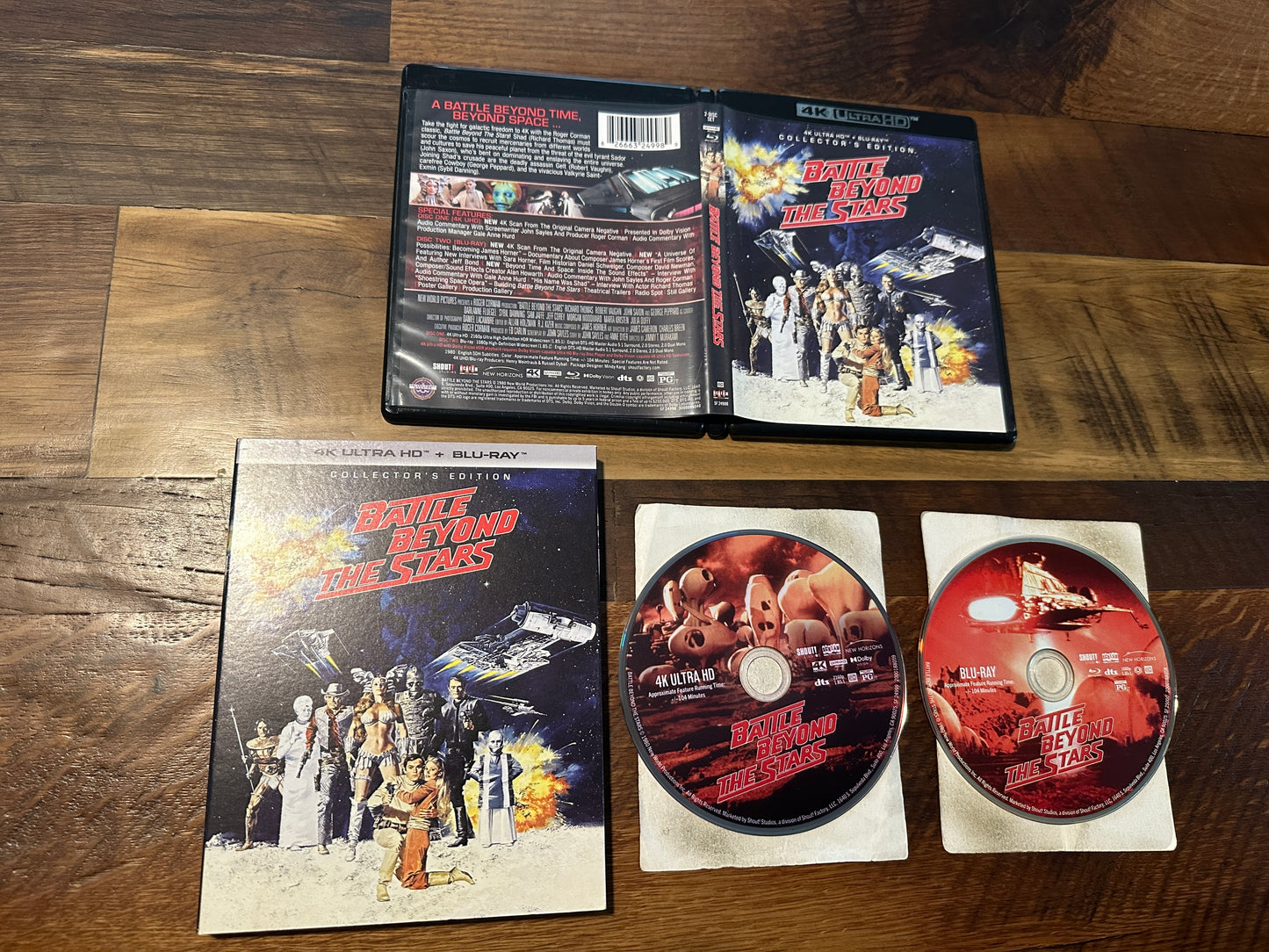 Battle Beyond the Stars (4K Ultra HD, Scream Factory, Slipcover, Collector’s Ed)
